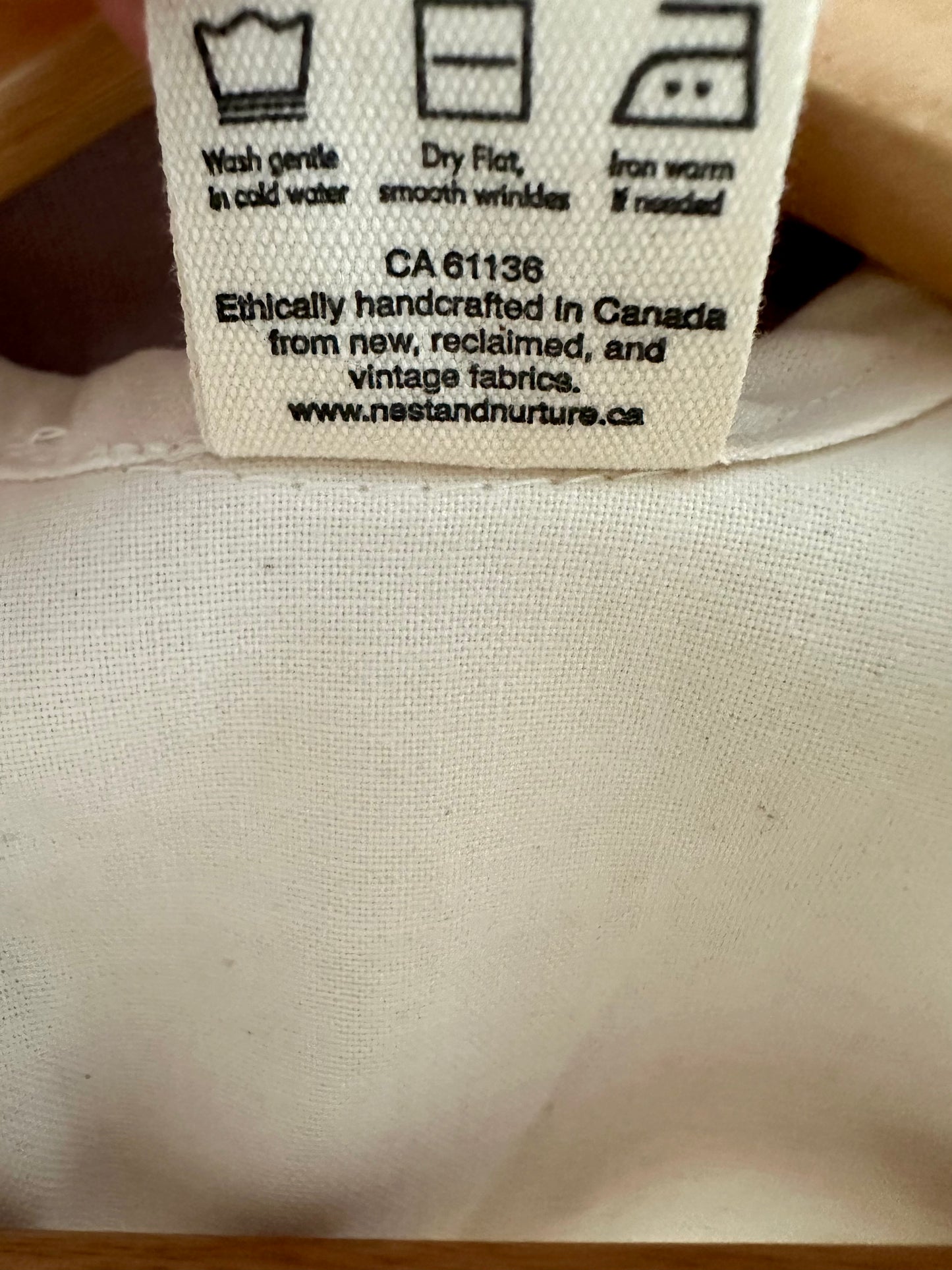 White Top + Crimson Shorts Set / 12-24m