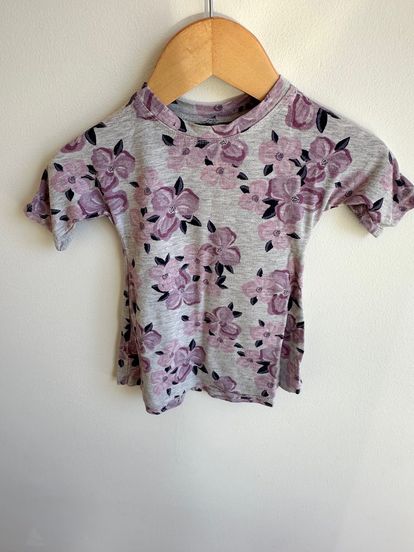 Vonbon Organic Floral Dress / 3-6m