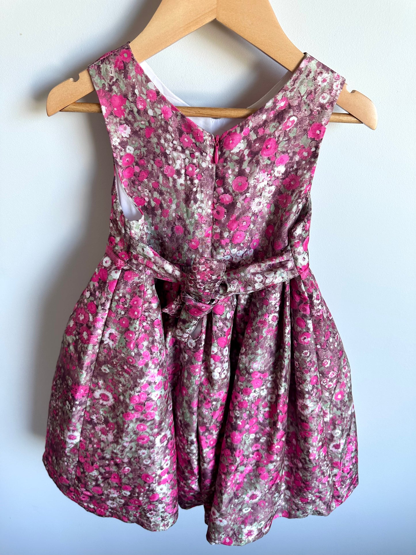 Pippa & Julie Pink Floral Dress / 5 years