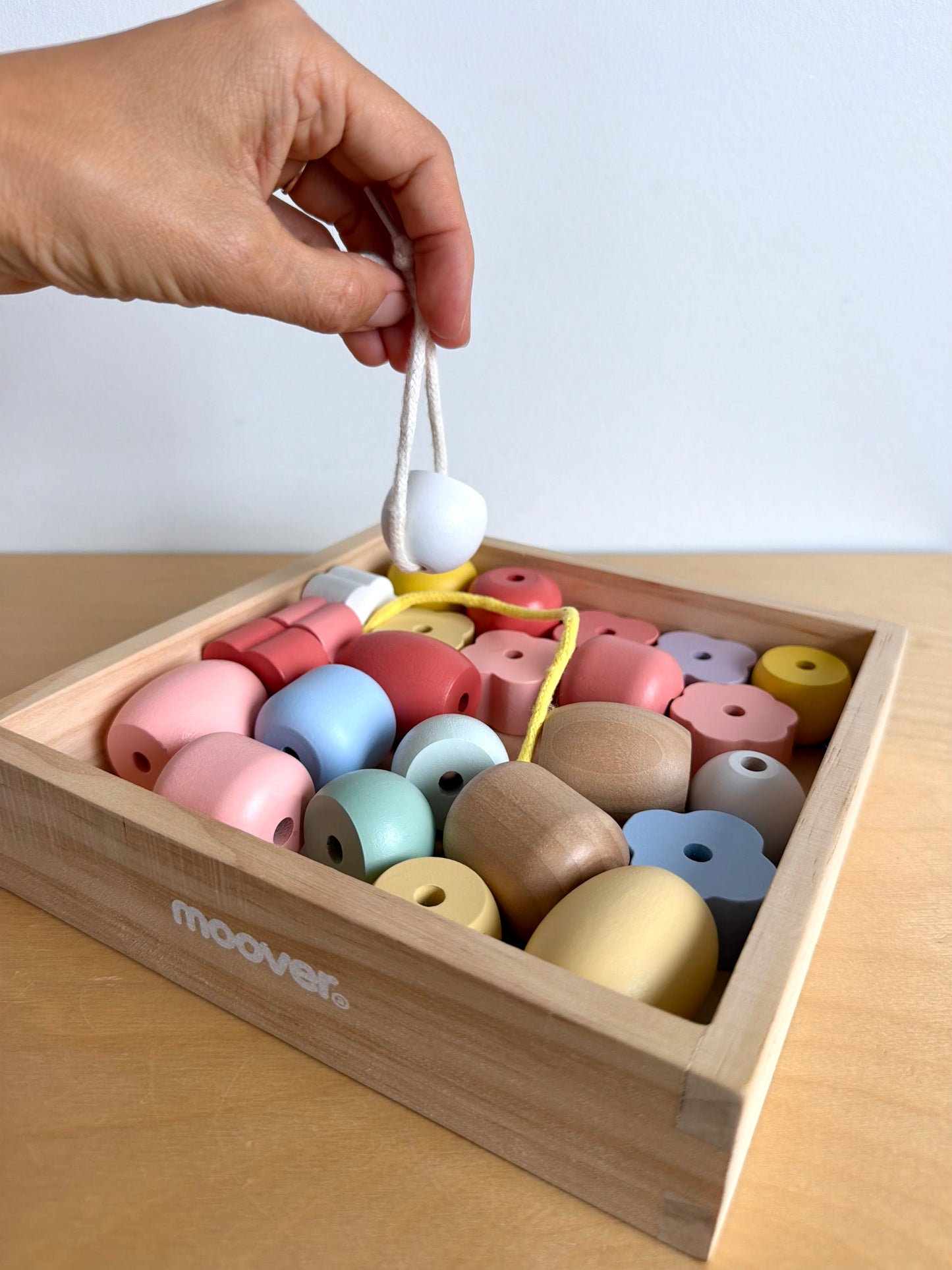 Moover Lacing Wooden Beads Toy (No Shipping)
