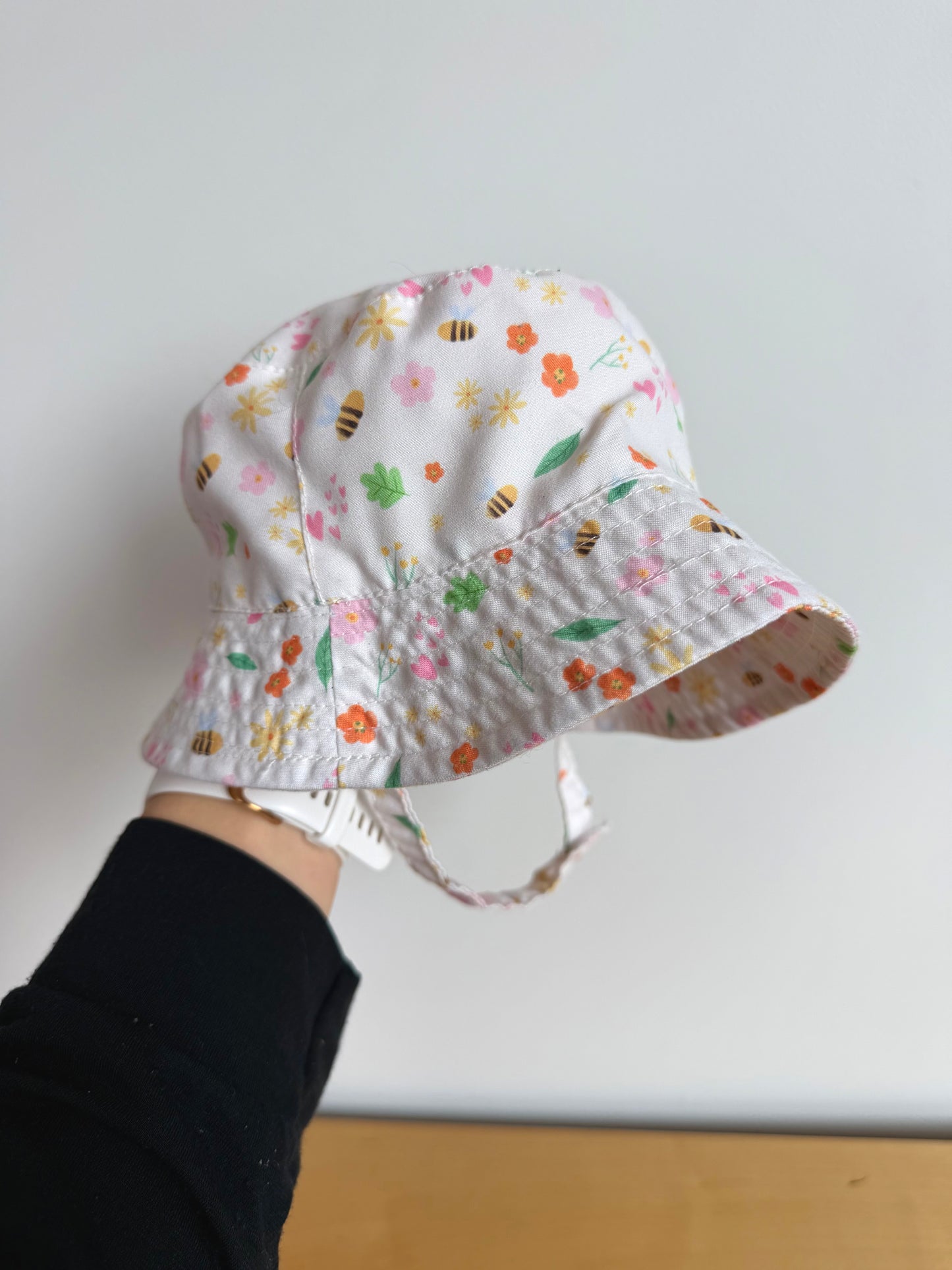 Bee Flower Sun Hat / 6m