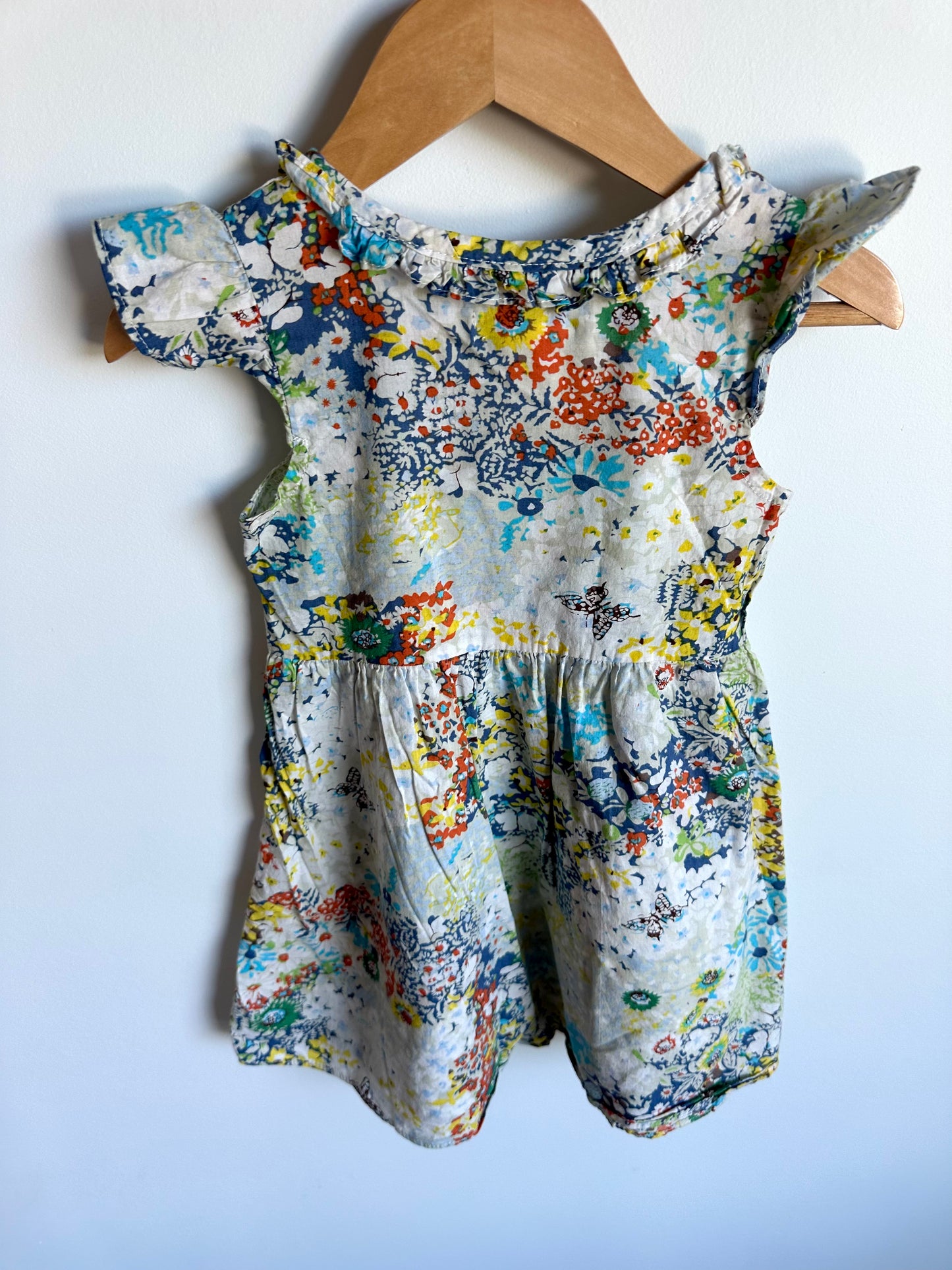 Sleeveless Floral Dress / 3T
