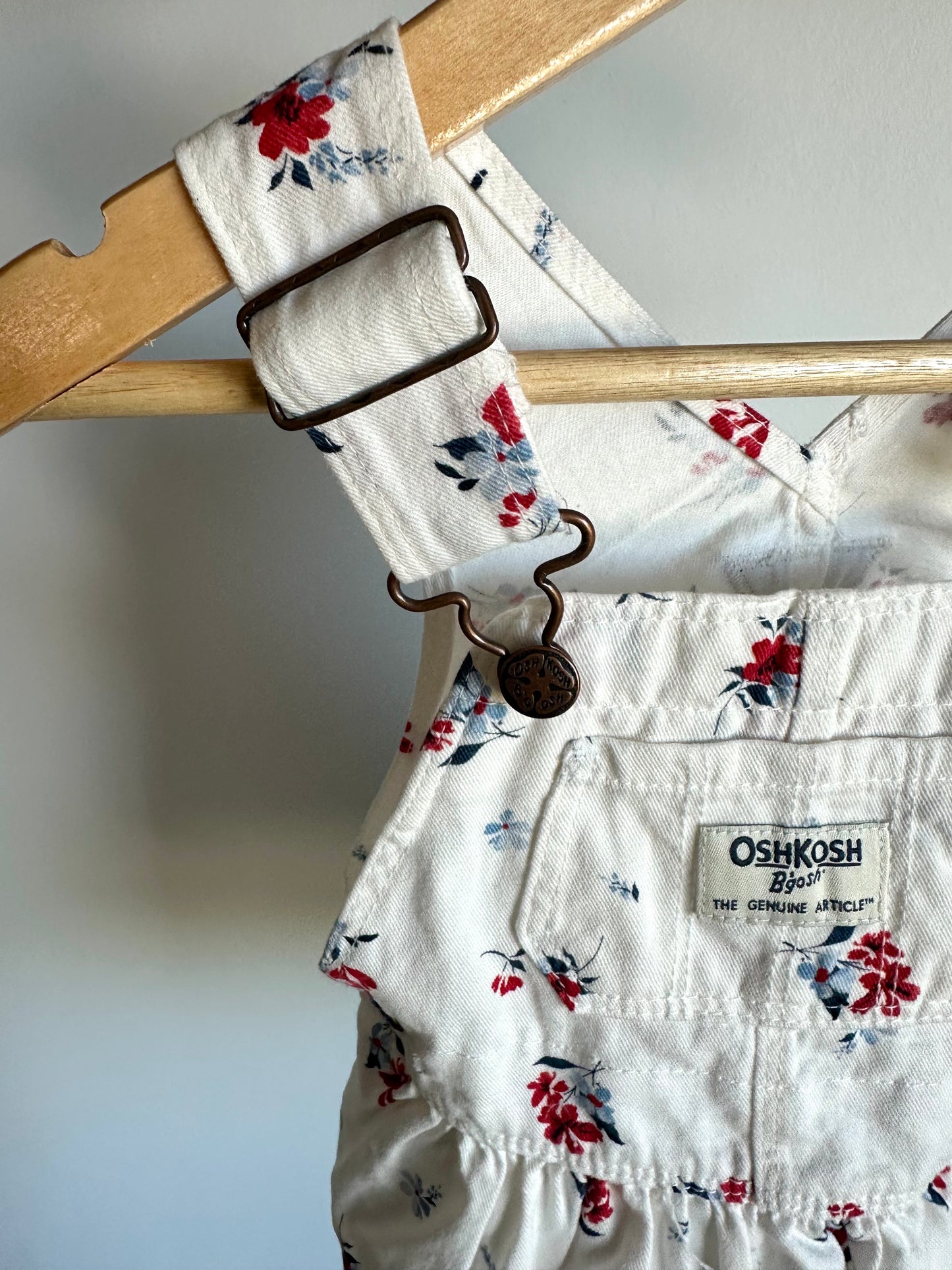 White Floral OshKosh Dress (With Tags) / 6m