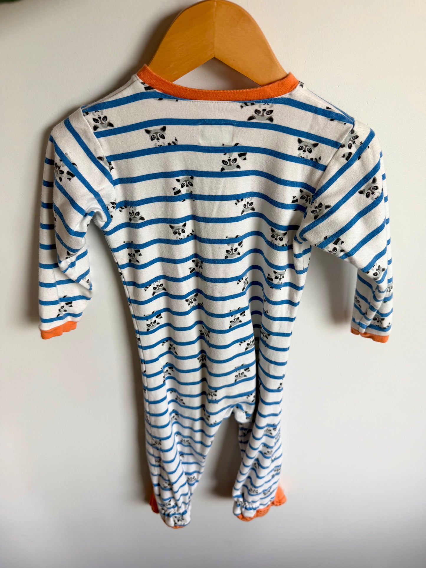 Racoon Striped Sleeper / 24m