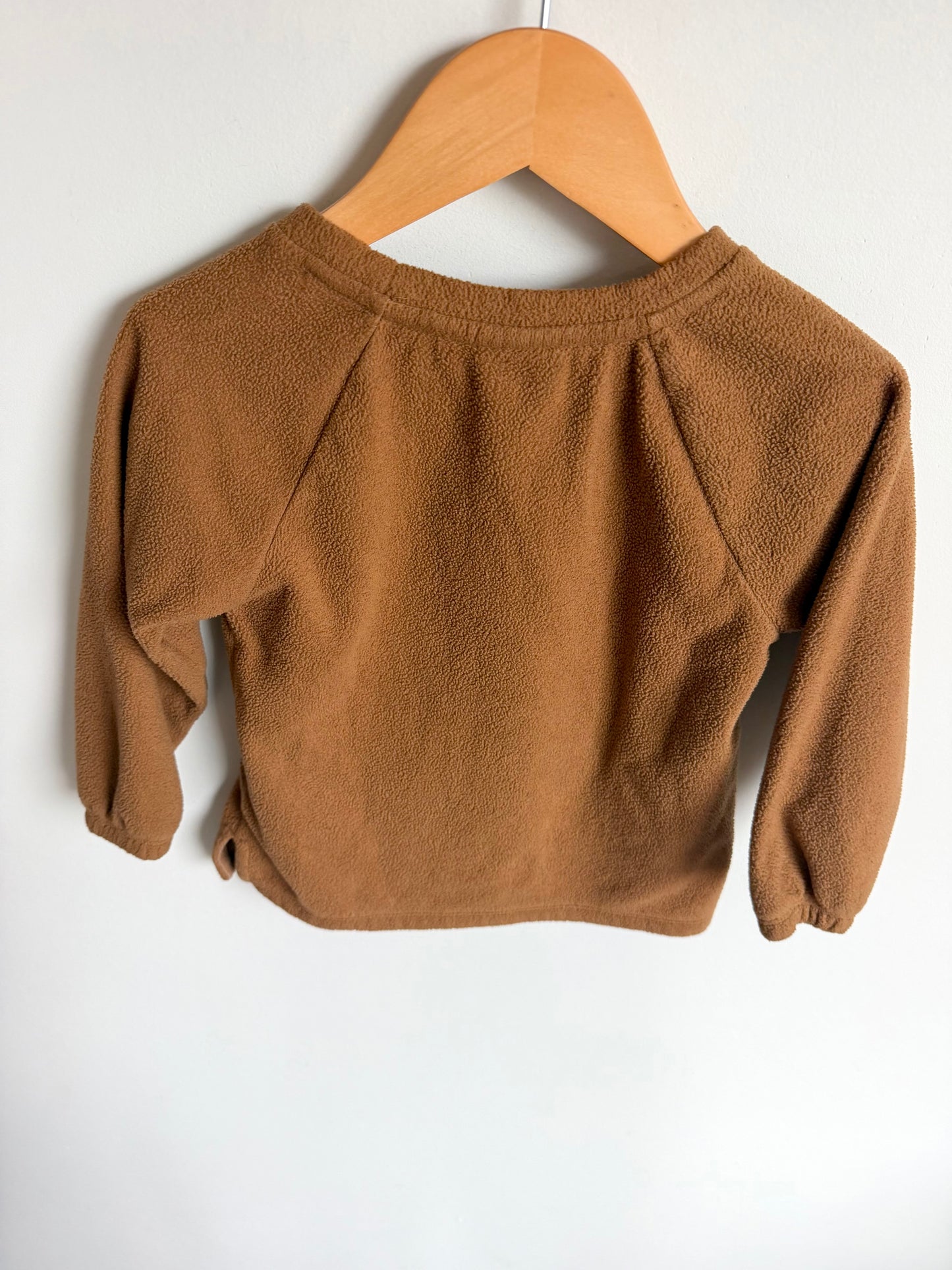 Tan Pocket Sweater / 2T