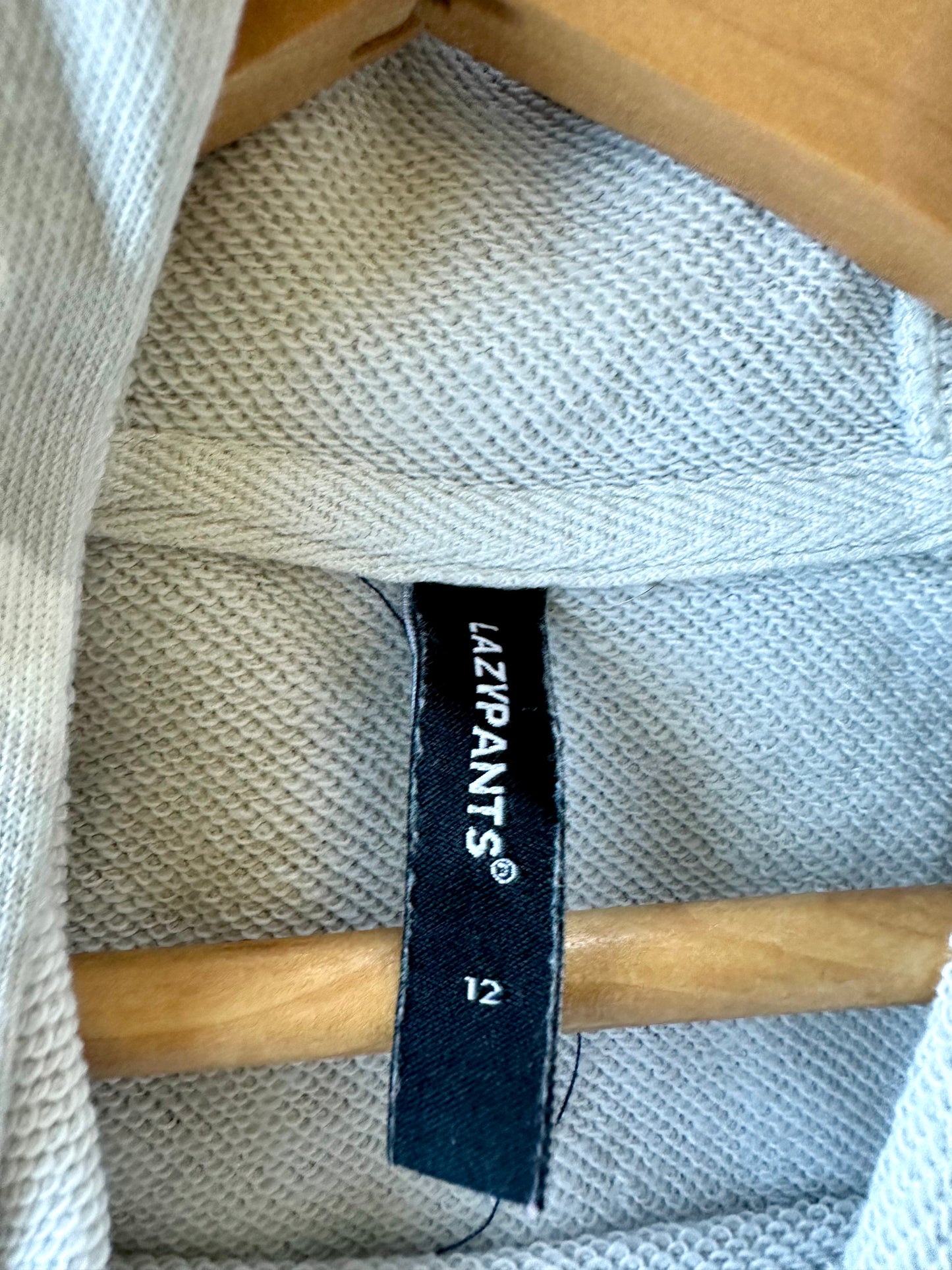 Grey Camo Hoodie / 12 years