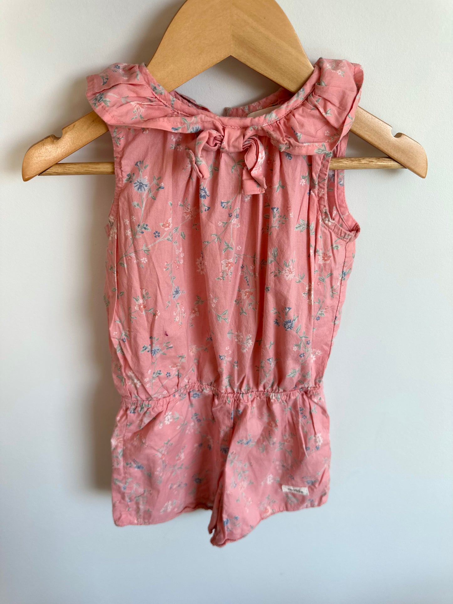 Pink Floral Romper / 2-3T