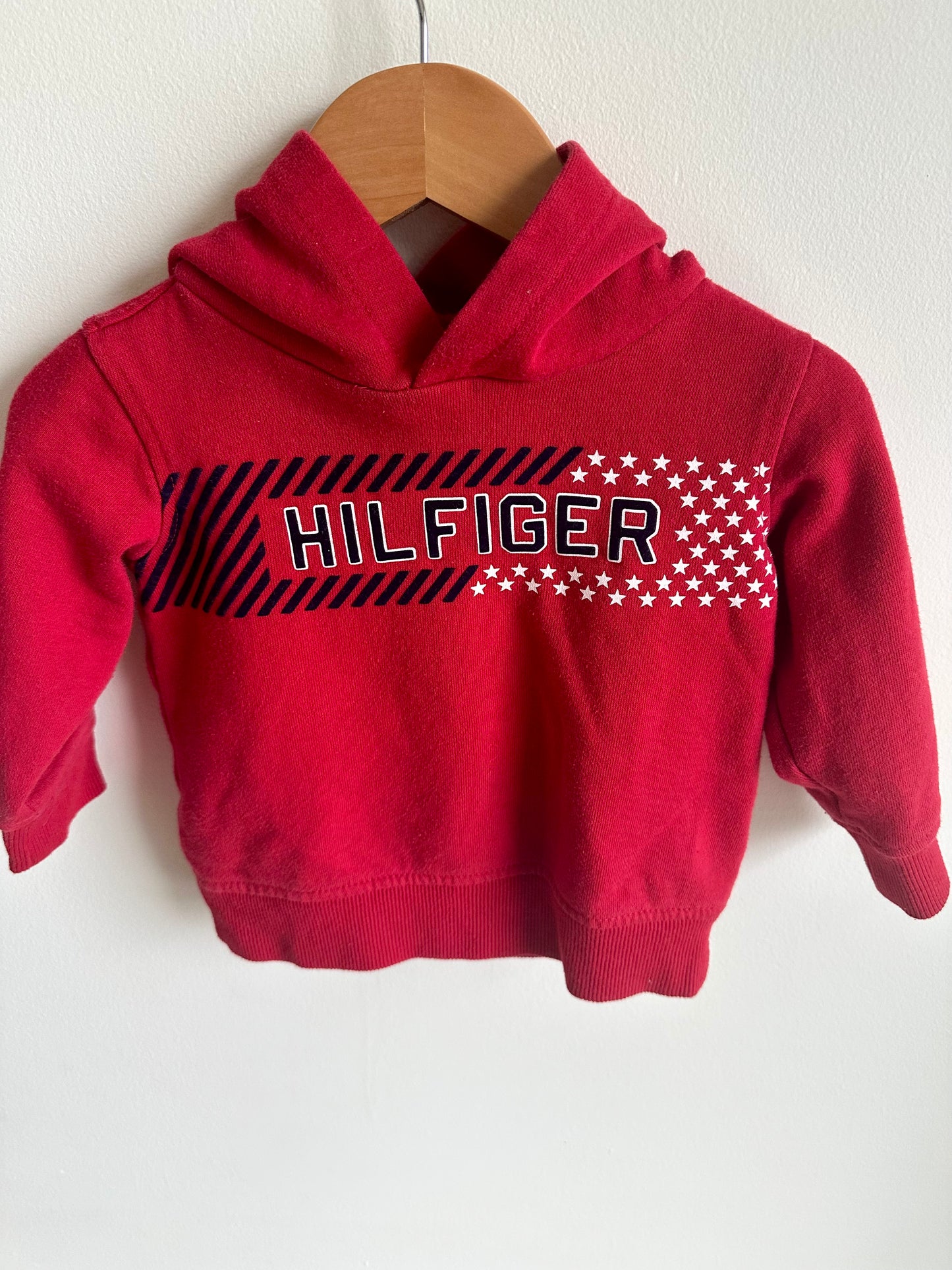 Red Hilfigure Hoodie / 18m