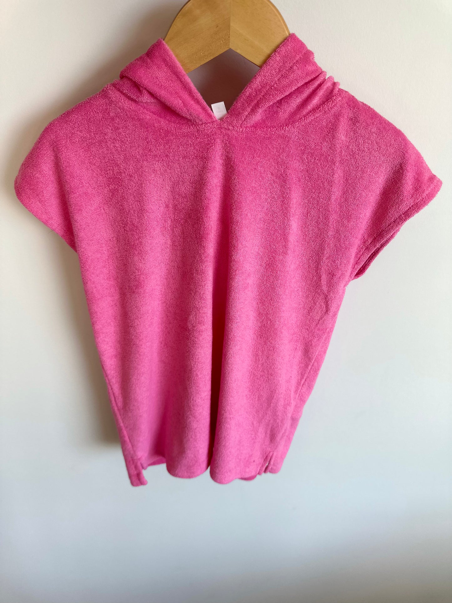 Pink Hooded Swim Poncho / 3T