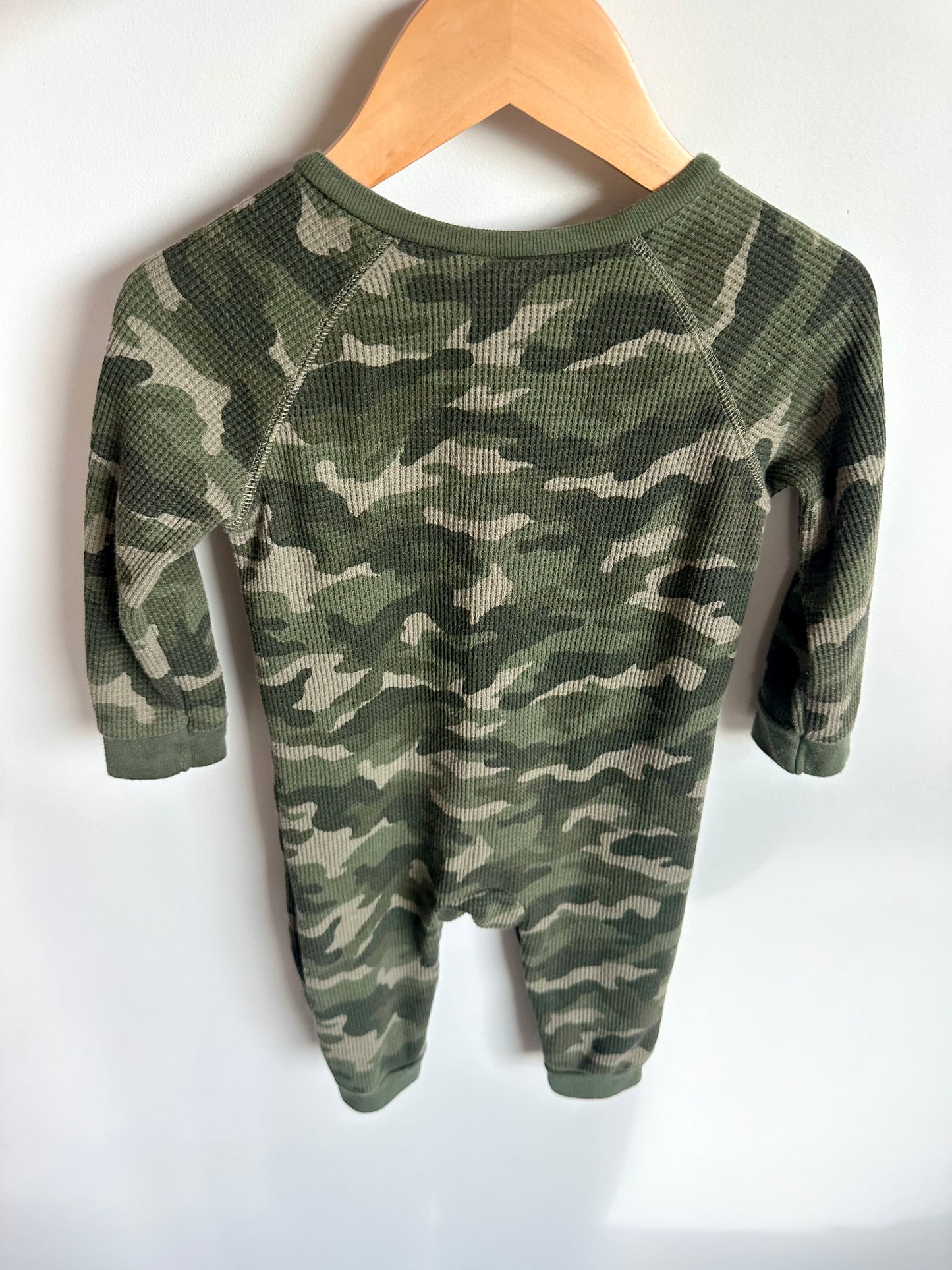 Camo Green Jumpsuit / 18-24m
