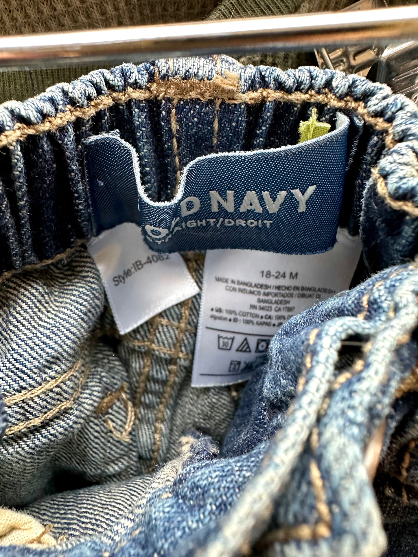 Straight Jean Pants / 18-24m