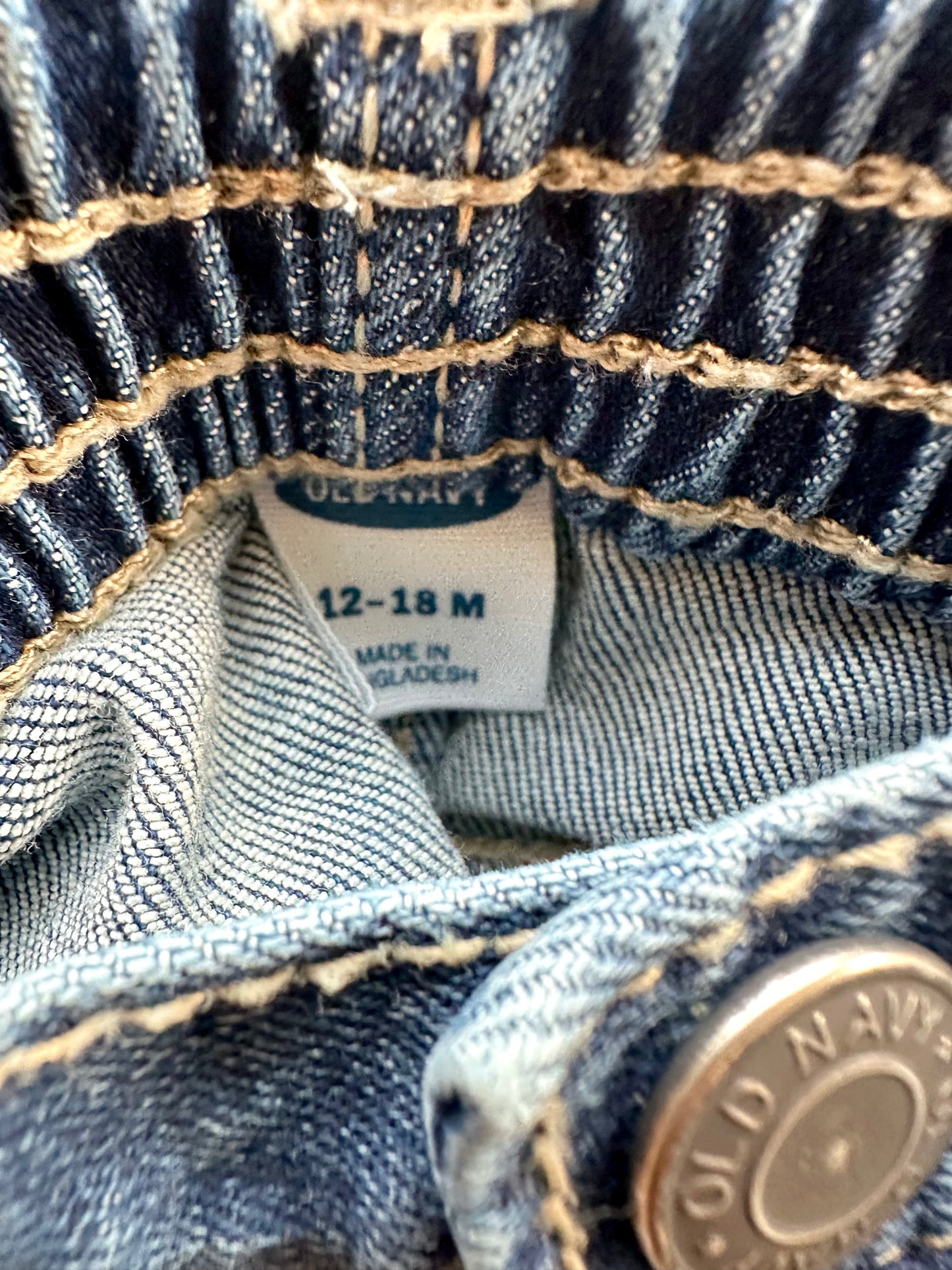 Simple Blue Jeans / 12-18m