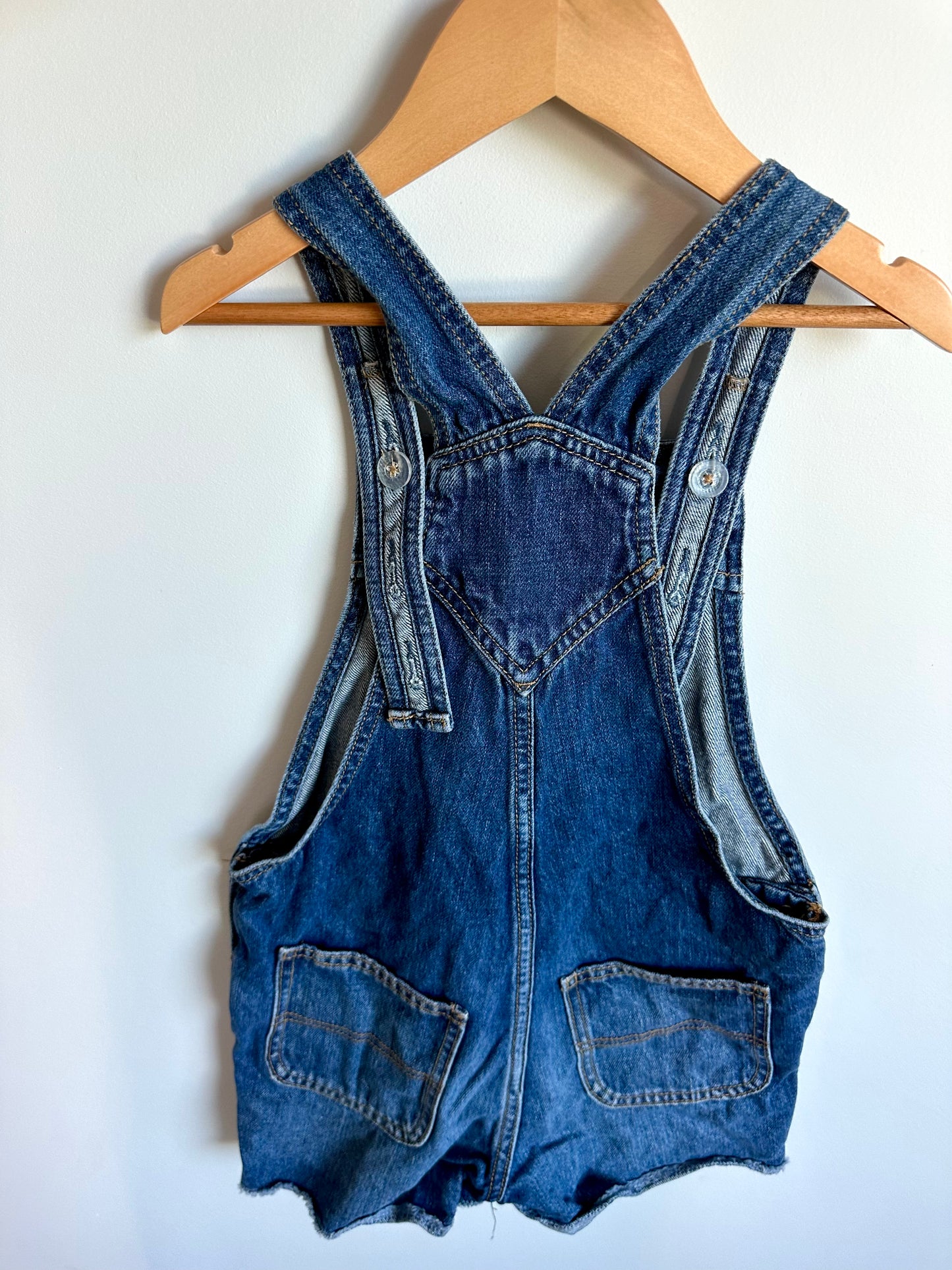 Denim Short Overalls / 8 years
