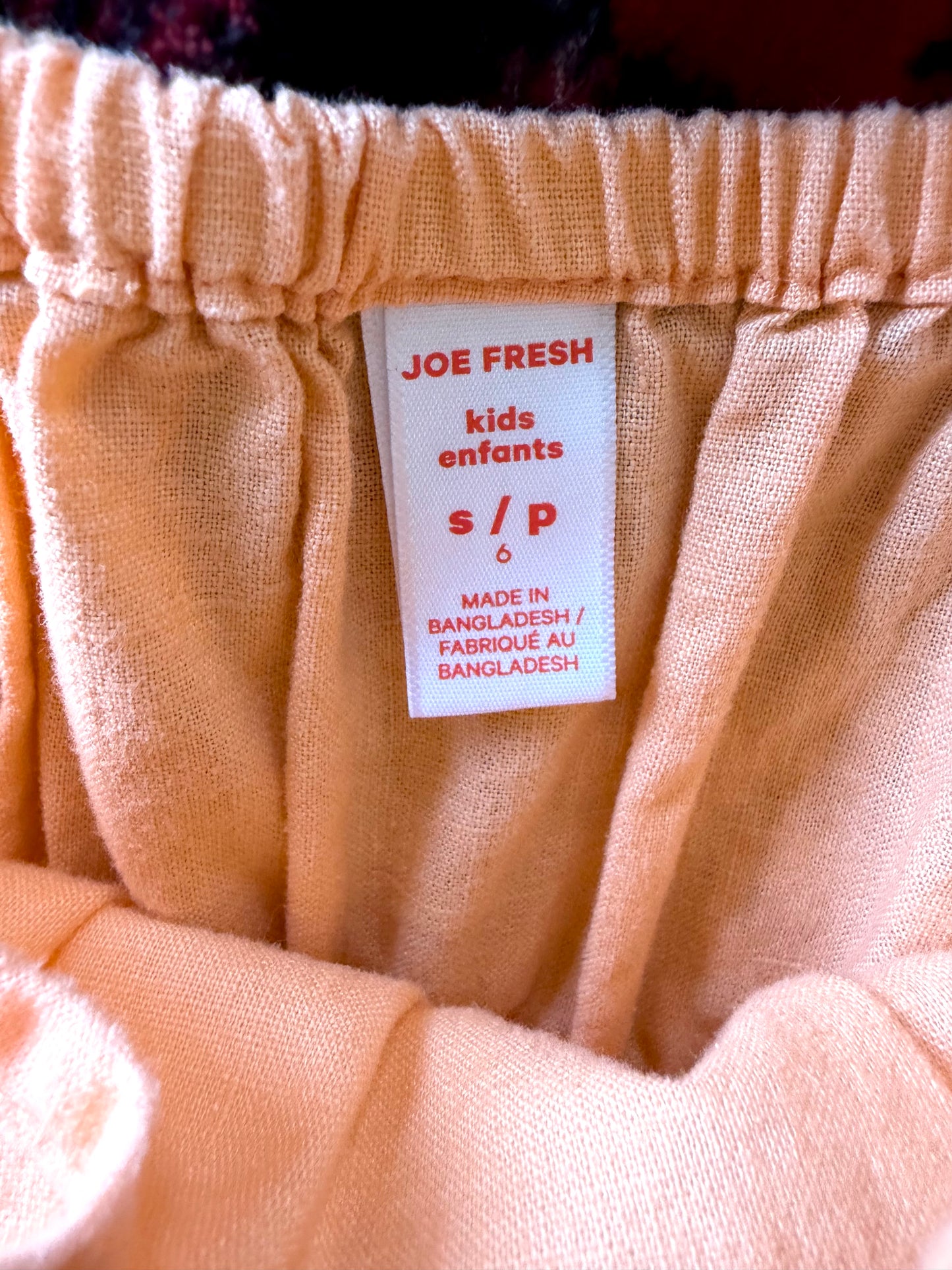 Orange Cut Out Jumpsuit / 6 years