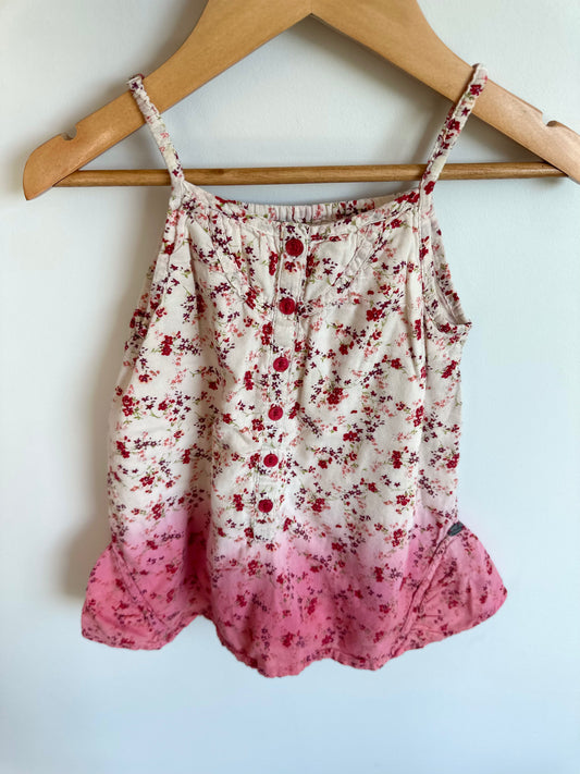 Ombre Floral Tank Dress / 18m