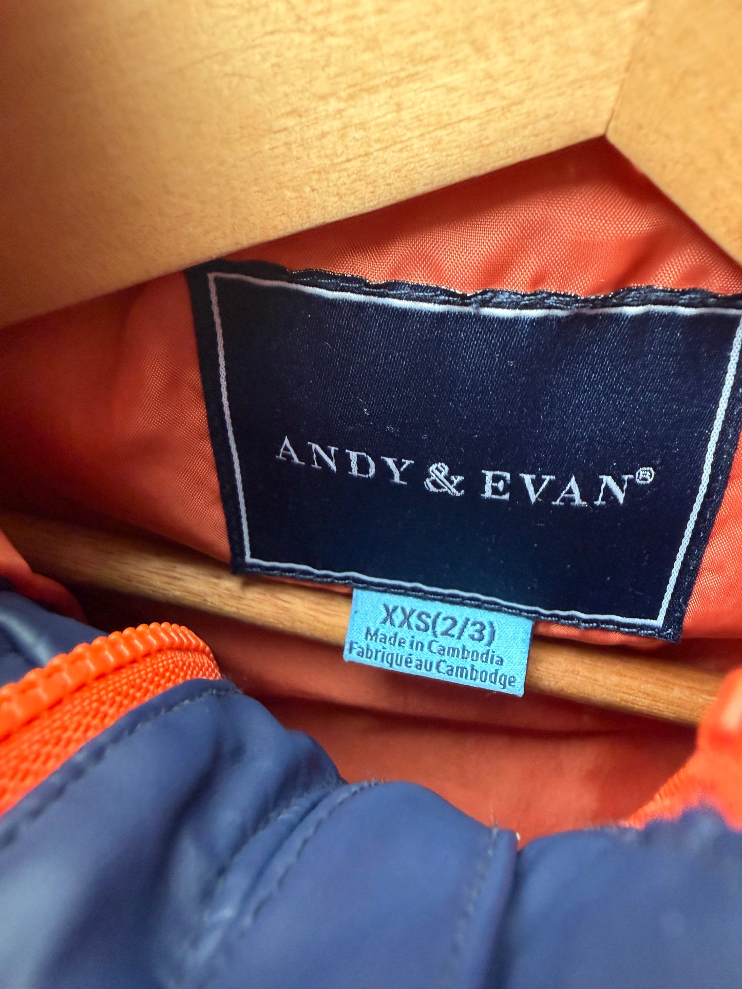 Blue Orange Green Jacket / 2-3T