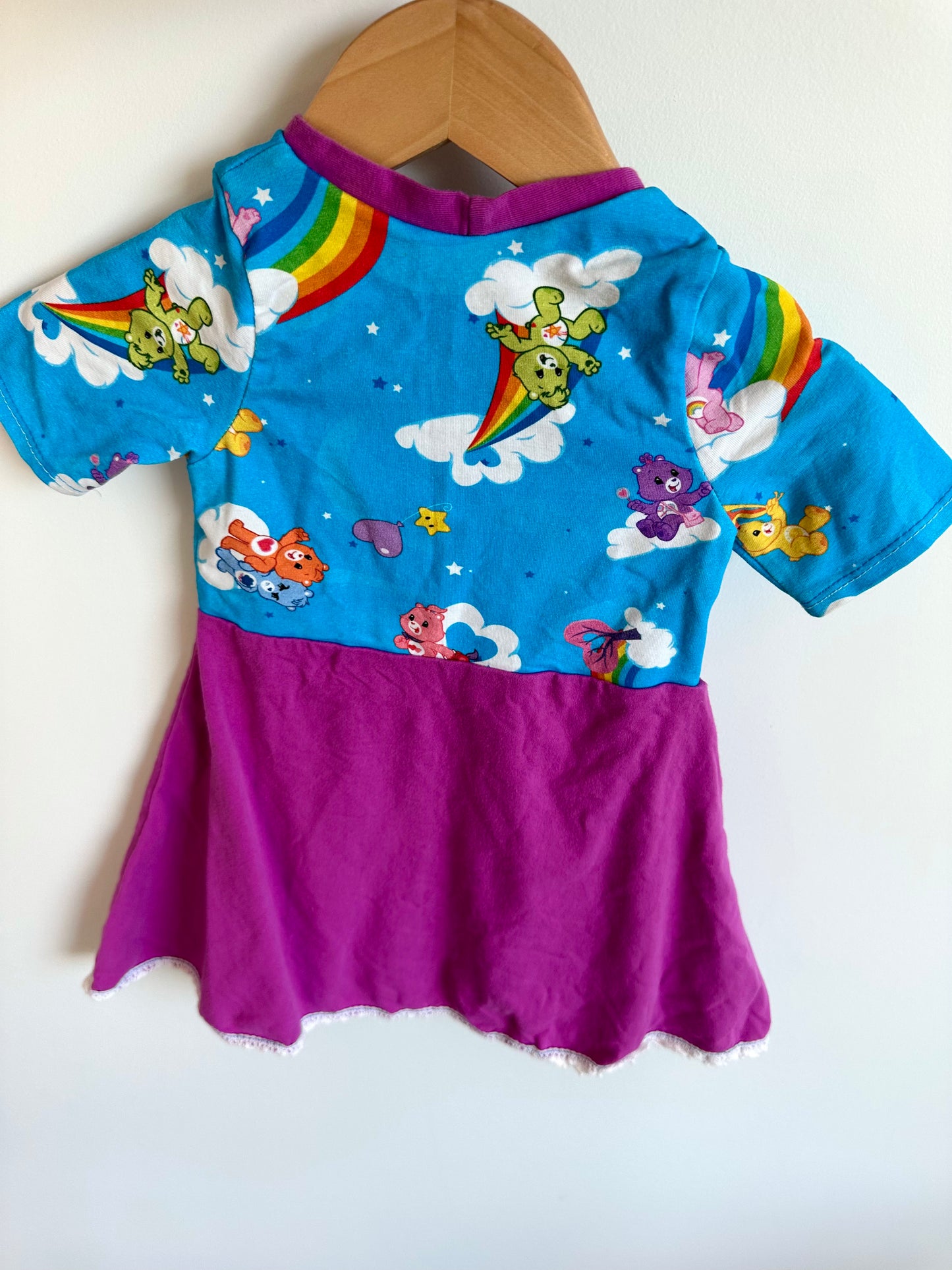 Care Bear Handcrafted Dress / 12-18m