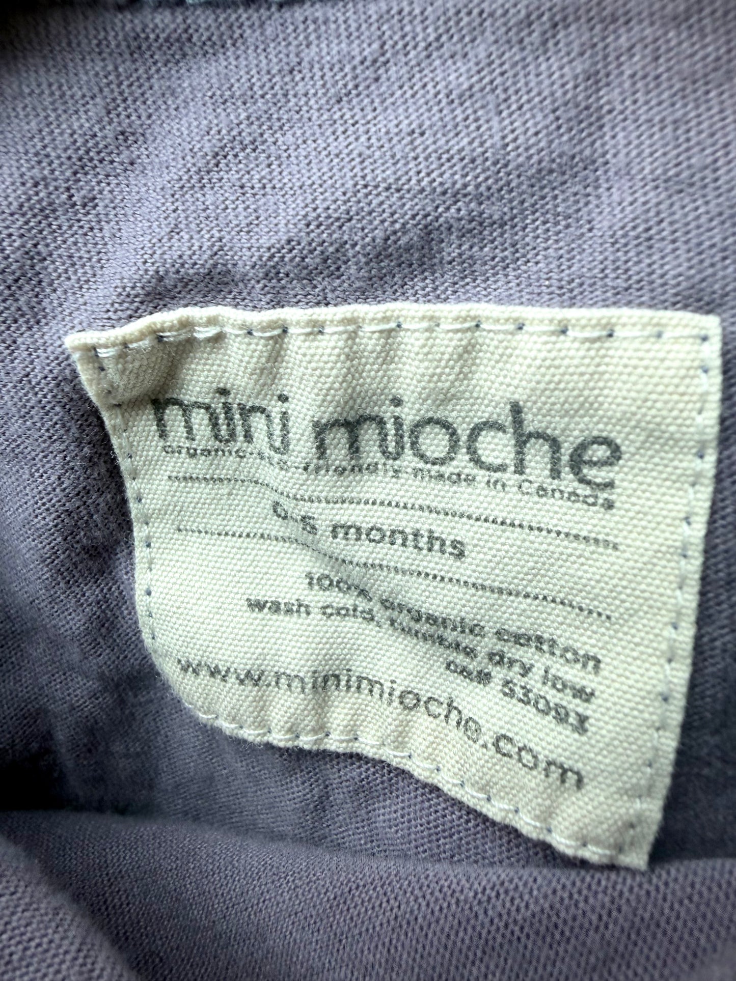 Mini Moiche Purple Gown / 0-5m