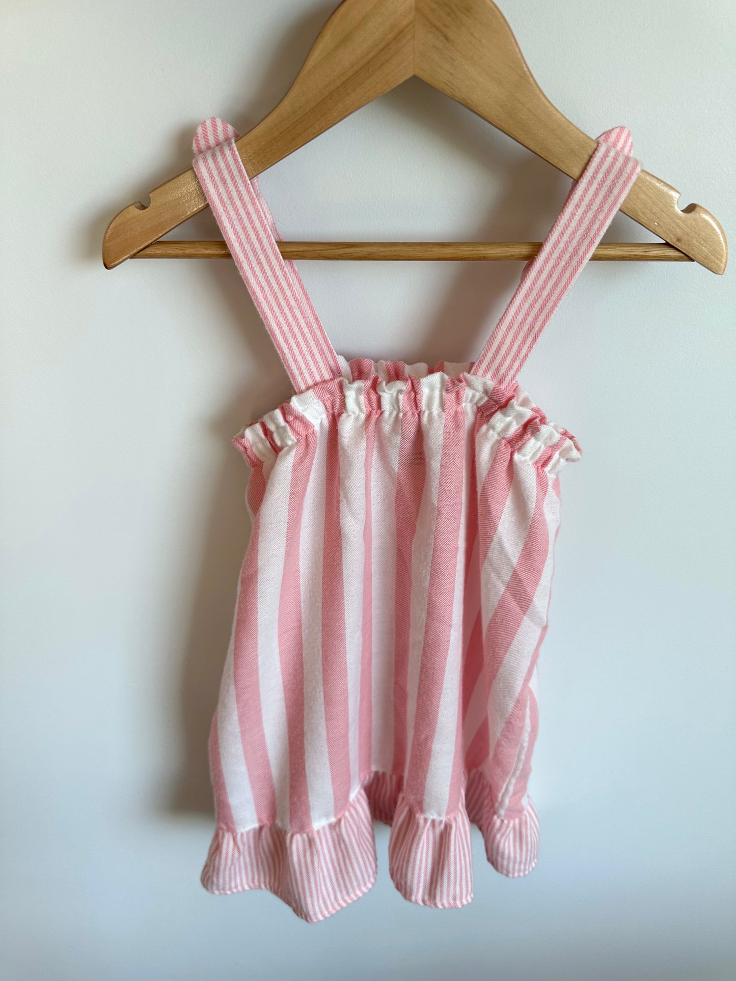 Pink Striped Gown / 2-3T