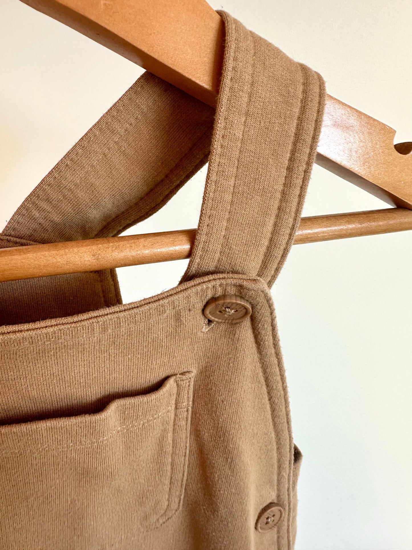 Fawn Overalls / 12-18m