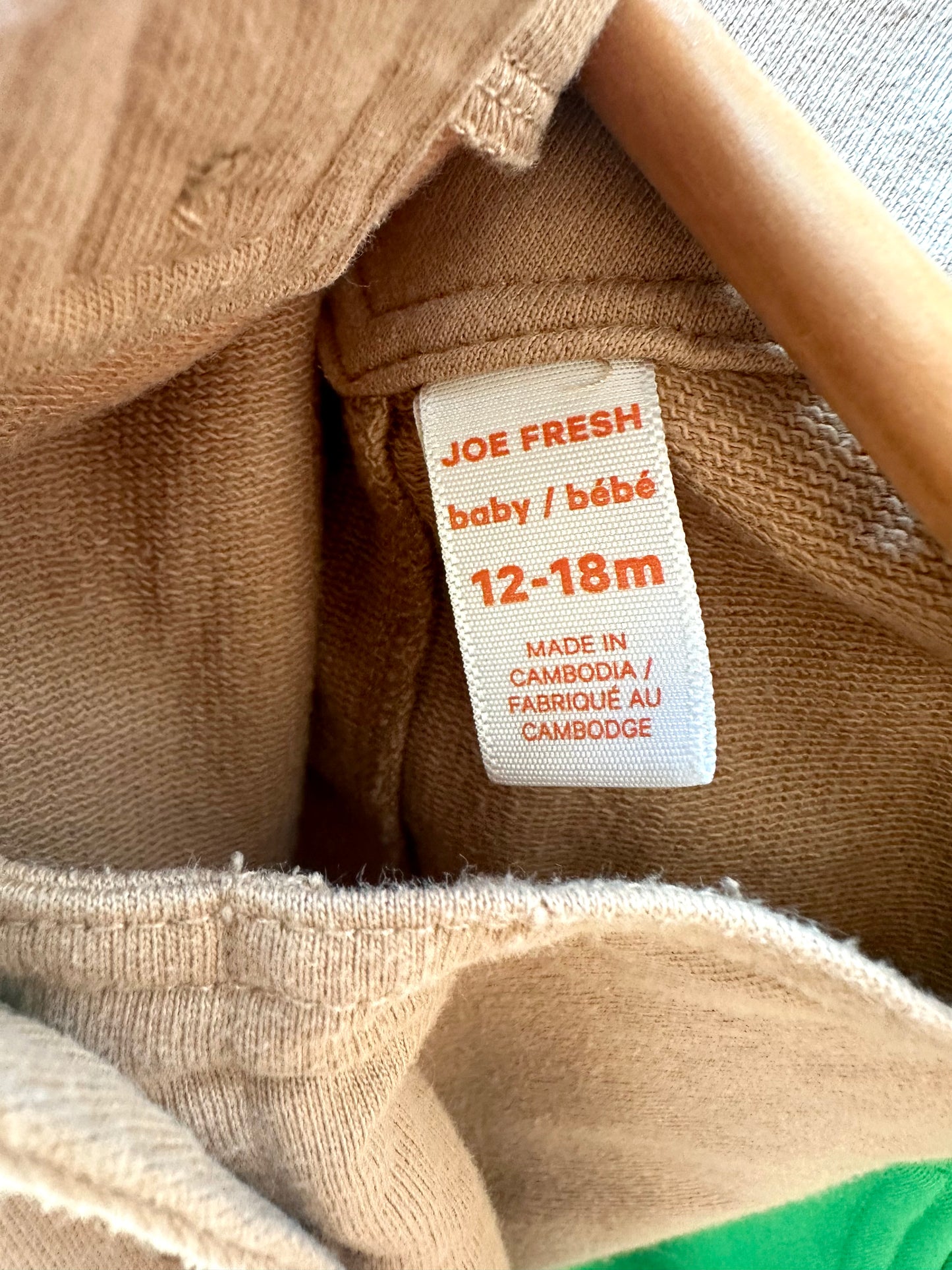 Fawn Overalls / 12-18m