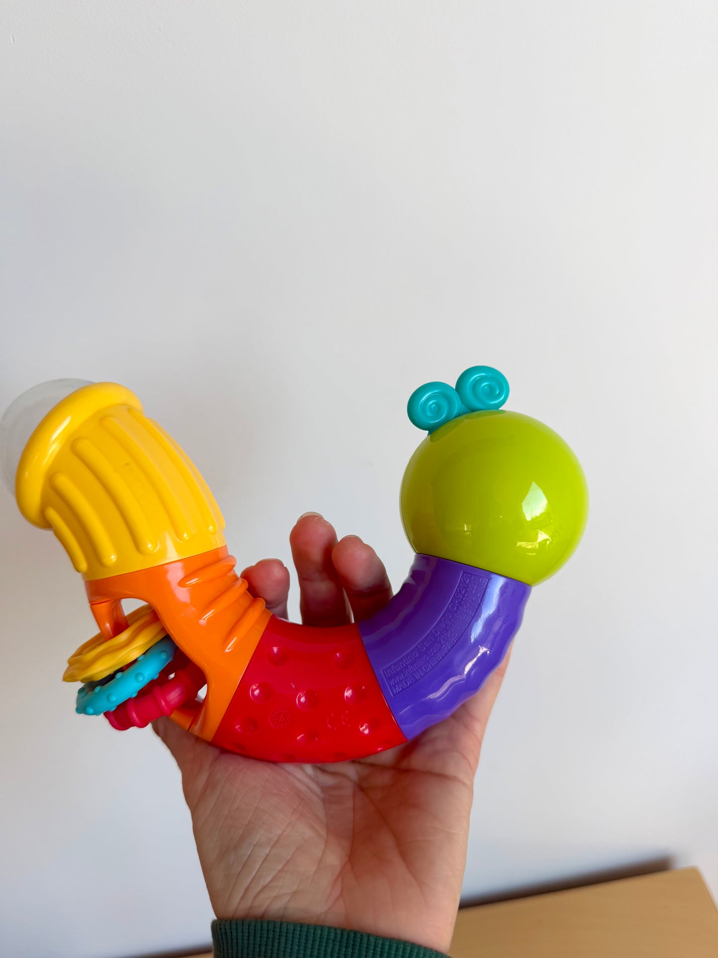Infantino Caterpillar Rattle Toy