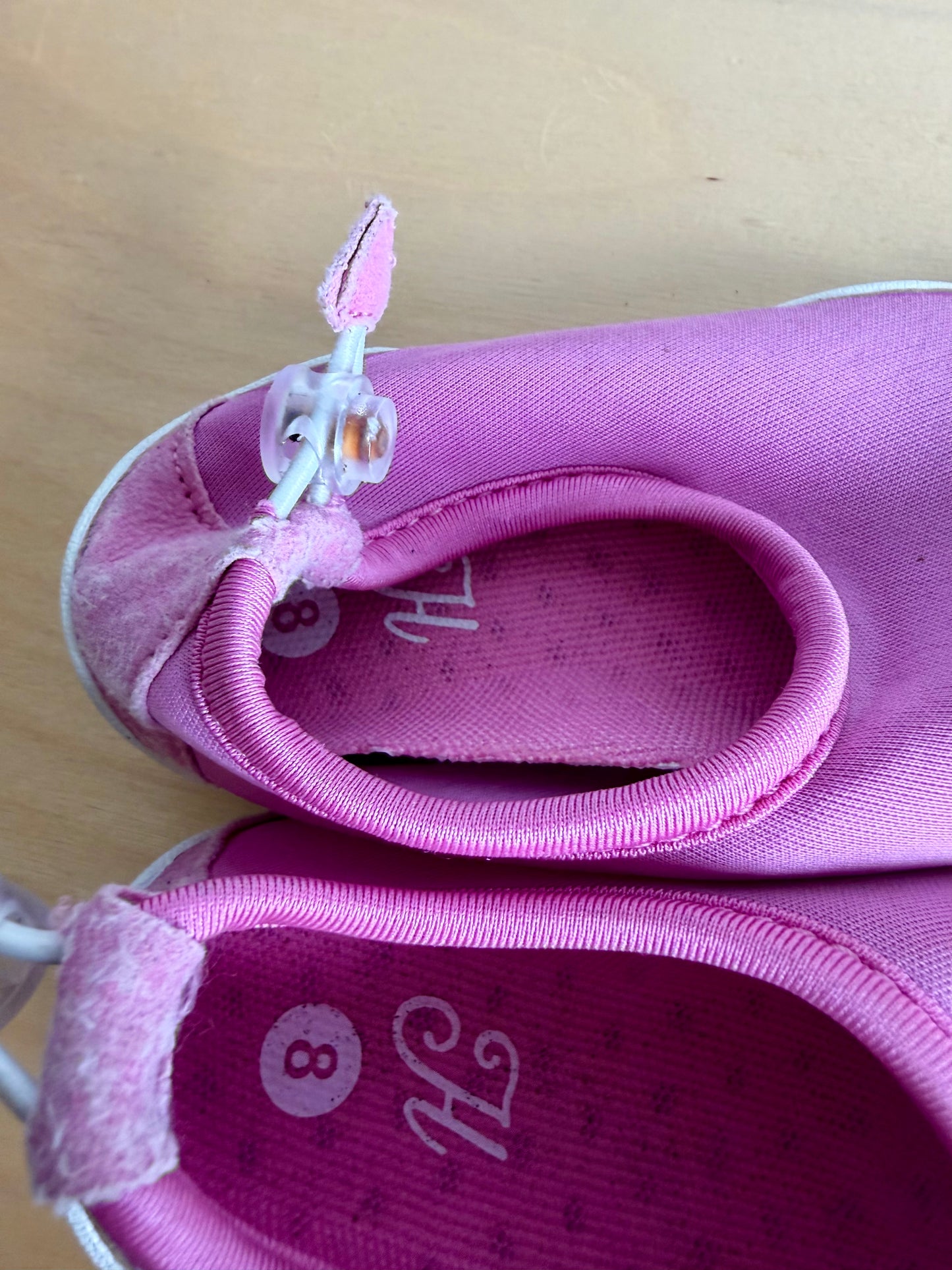 Honeysuckle Pink Water Shoes / Size 8 Toddler