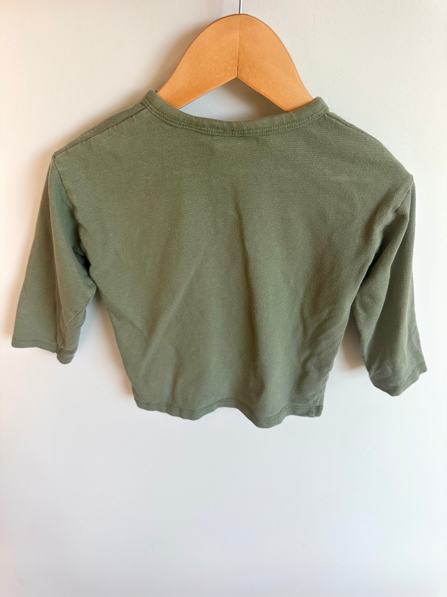 Zara Sage Pocket Long Sleeve / 18-24m