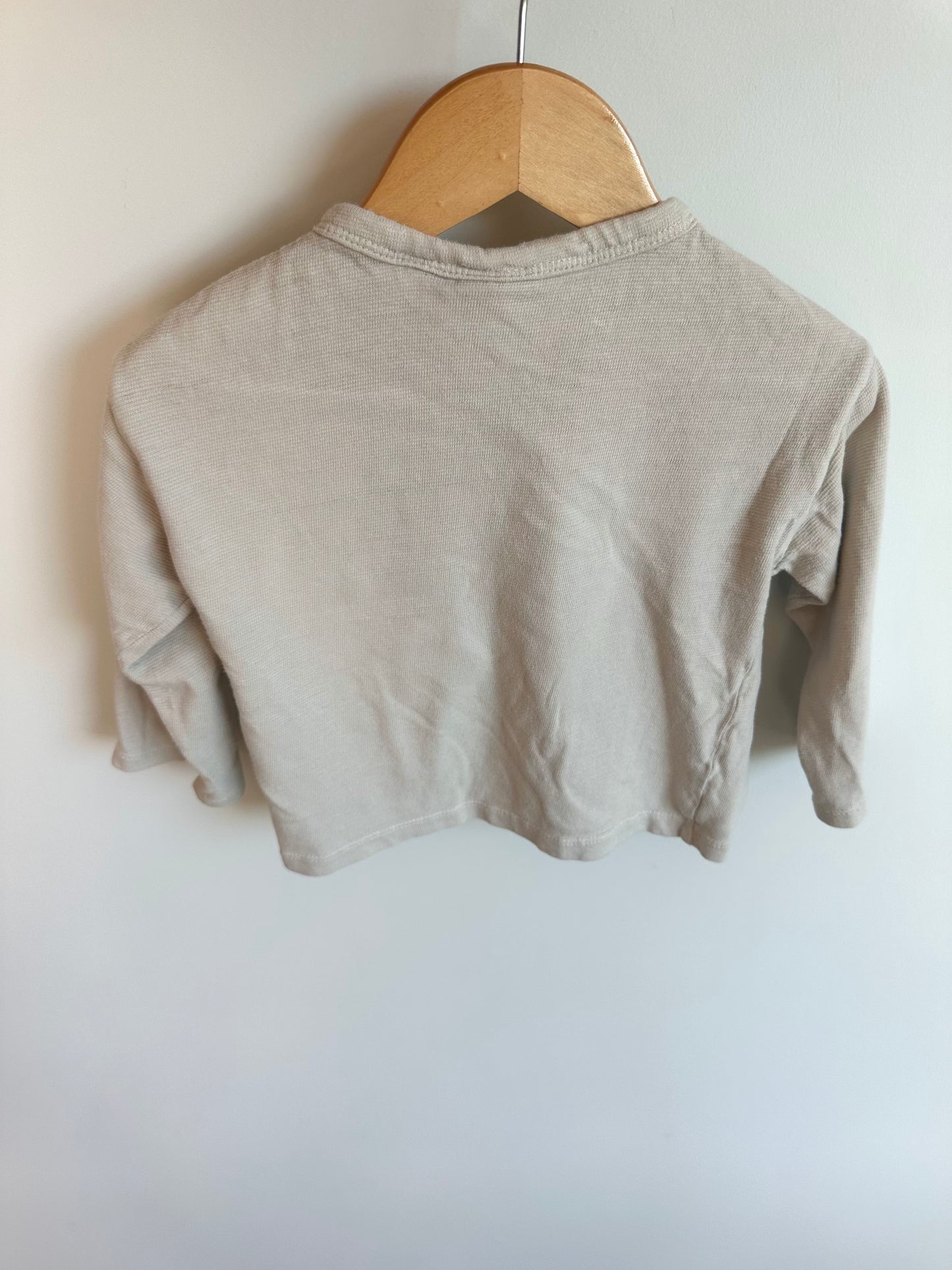 Zara Oat Pocket Long Sleeve / 18-24m