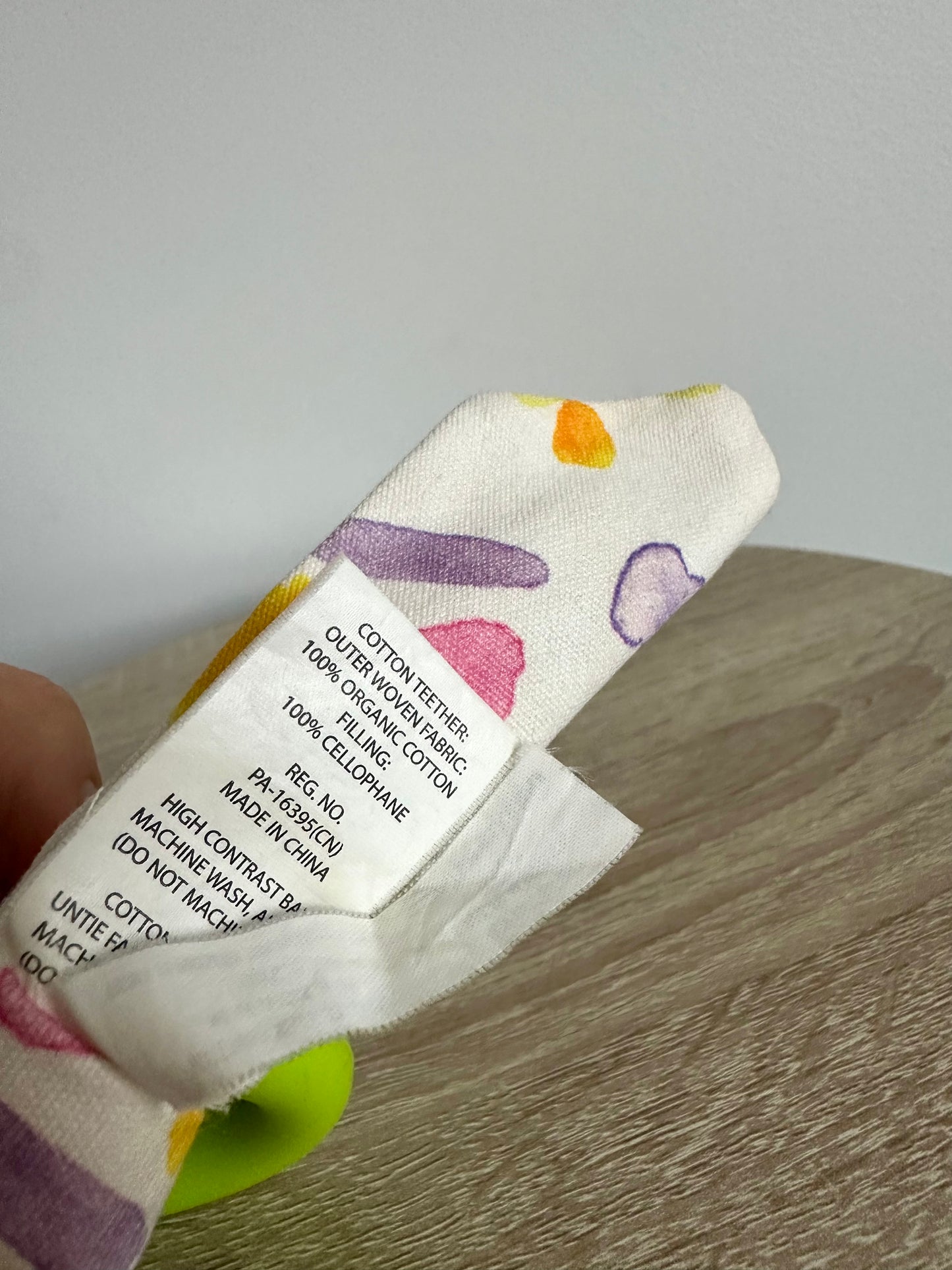 Lovevery Crinkle Ribbon Toy