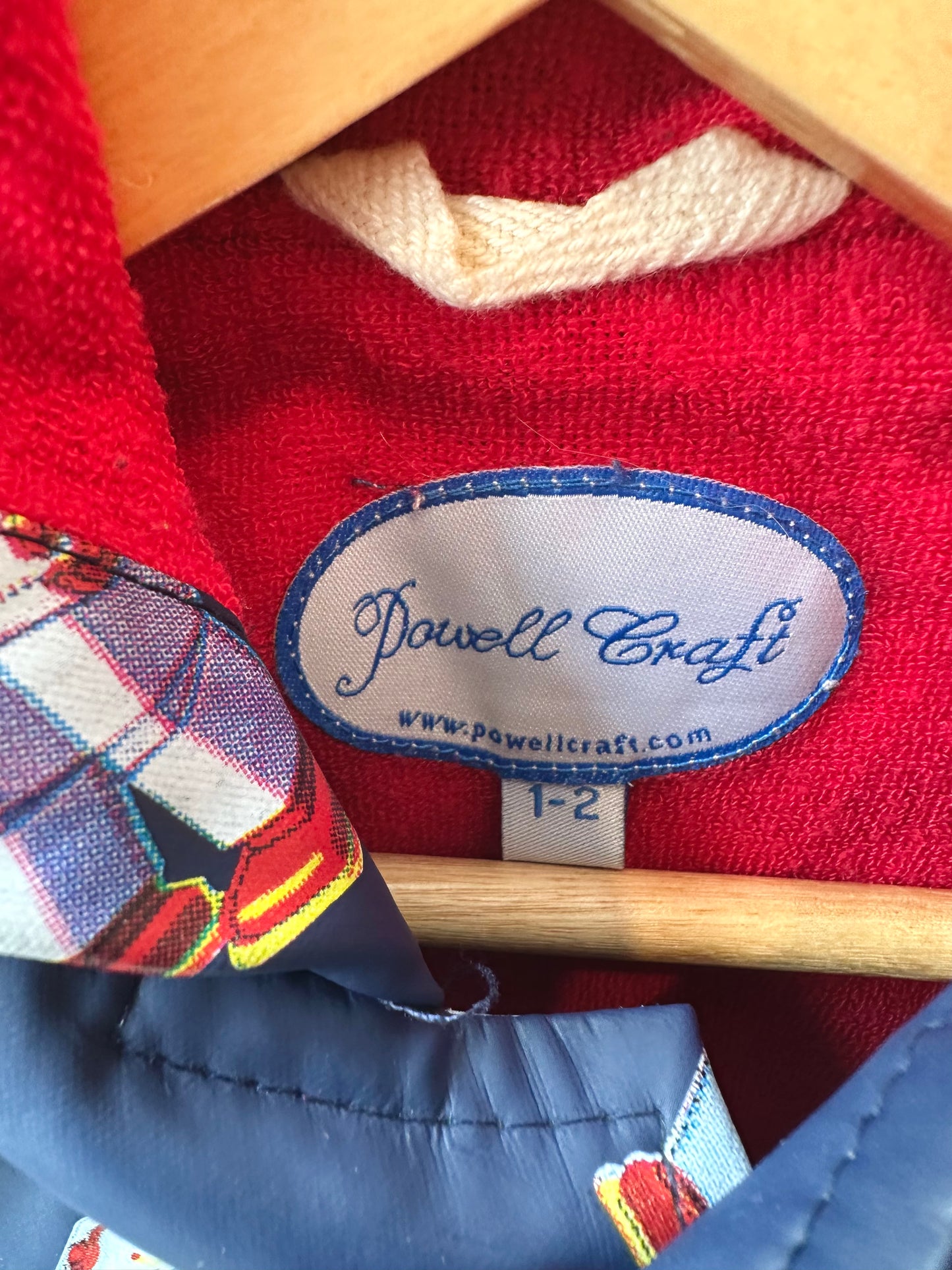 Terry Lined Robot Jacket / 12-24m