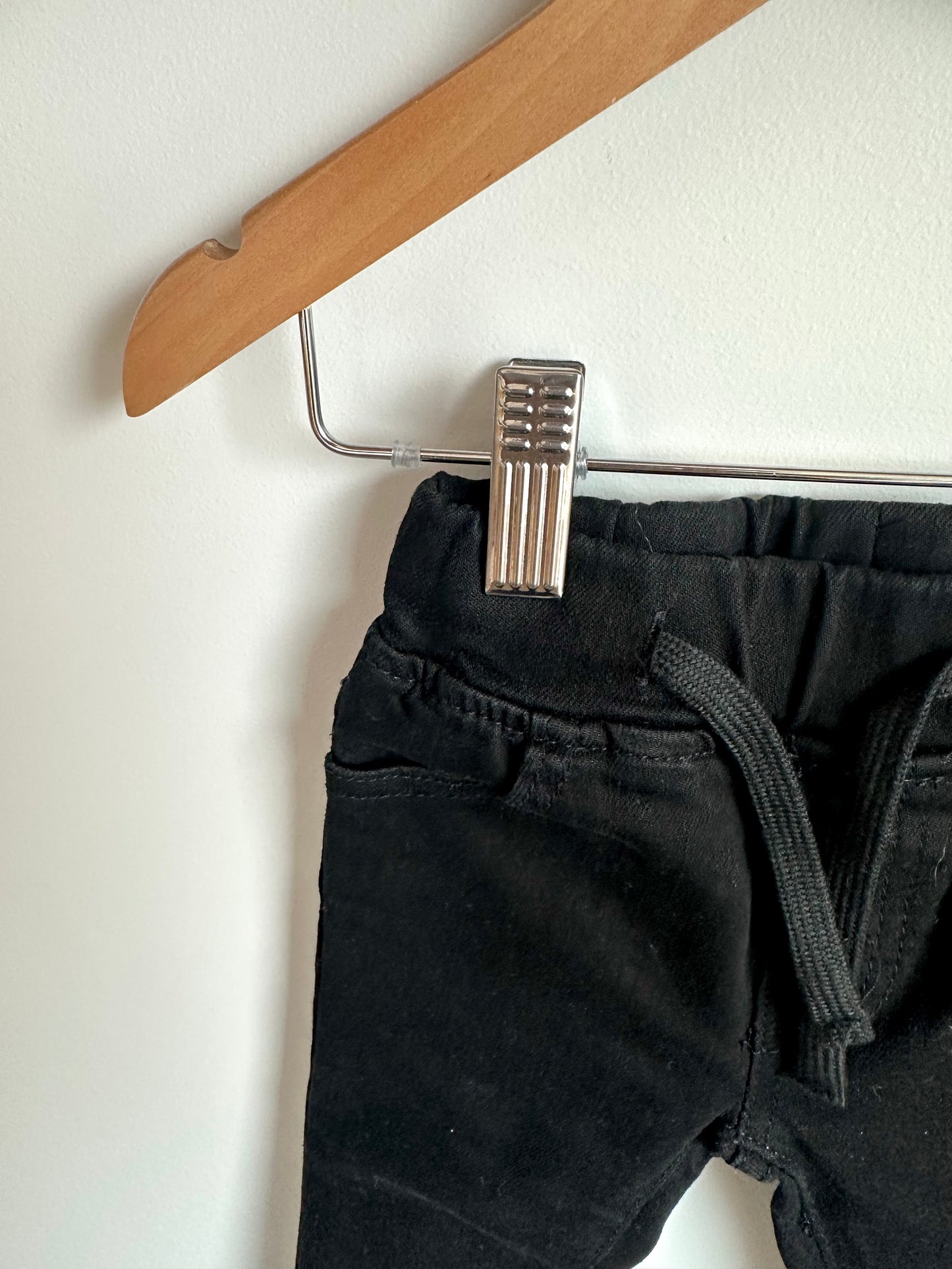 Little Bipsy Black Stretch Jeans / 6-12m