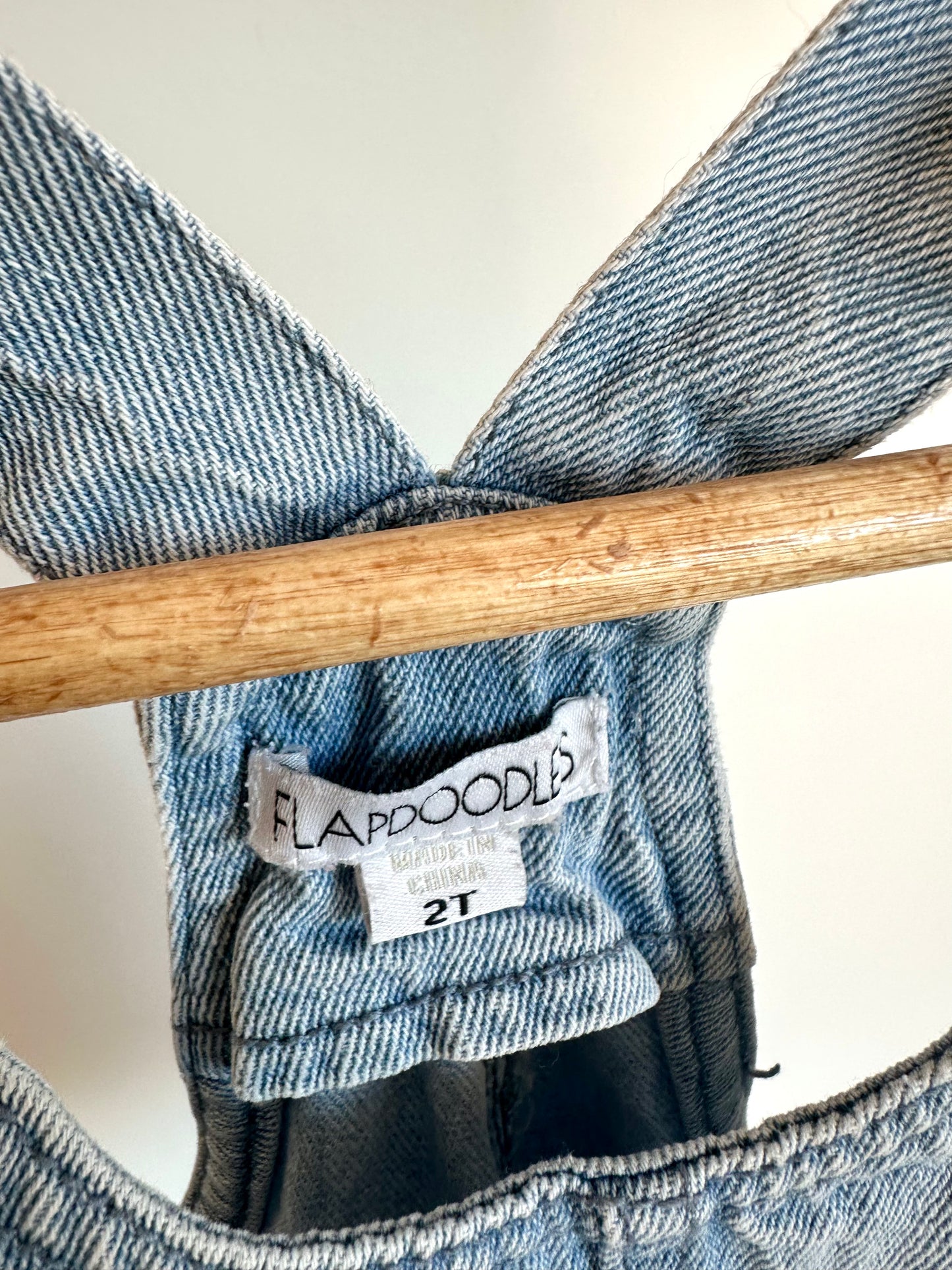 Denim Overall Pocket Shorts / 2T