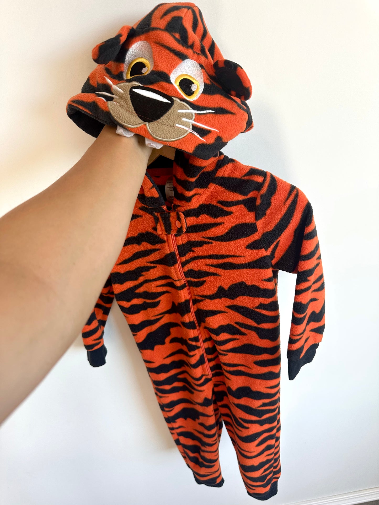 Tiger Costume with Hood / 2T