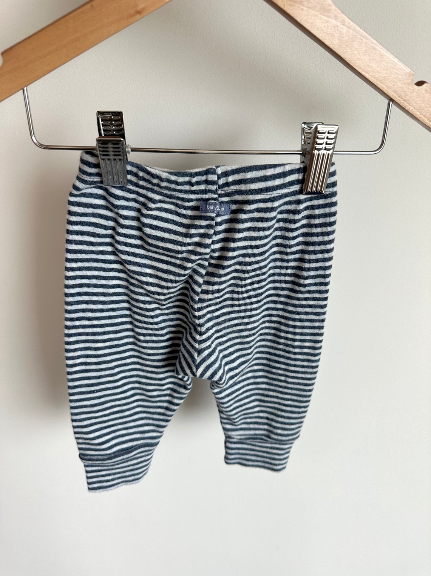 Gap Organic Striped Pants / 3-6m