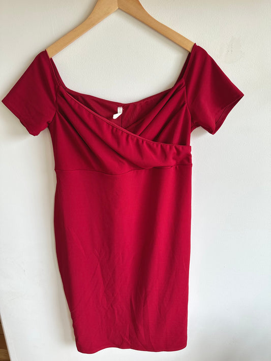 Formal Red Maternity Dress / XL