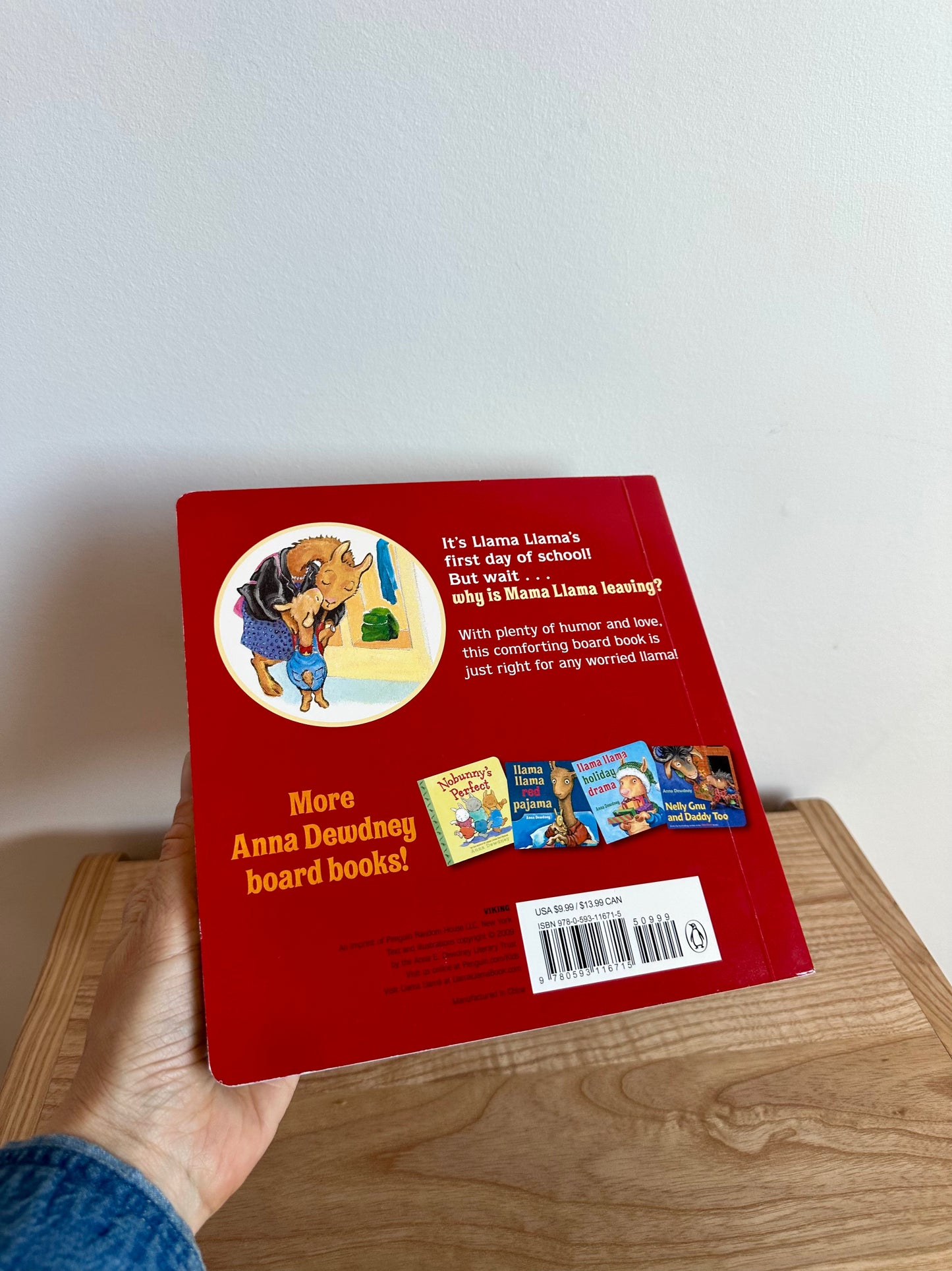 Llama Llama Misses Mama Board Book / 3-5 years