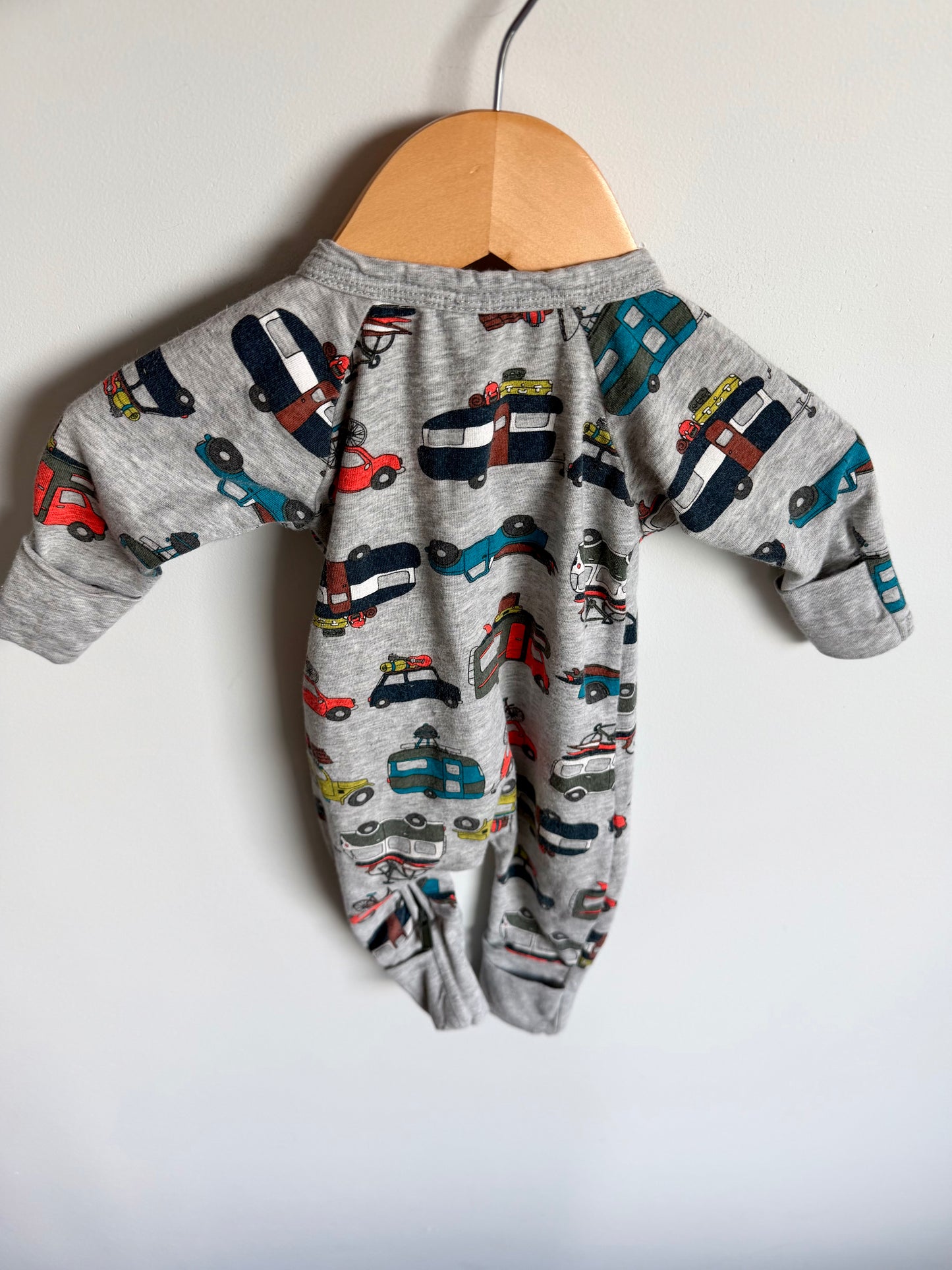 Bonds Newborn Grey Vehicles Wondersuit / 0m (0000)