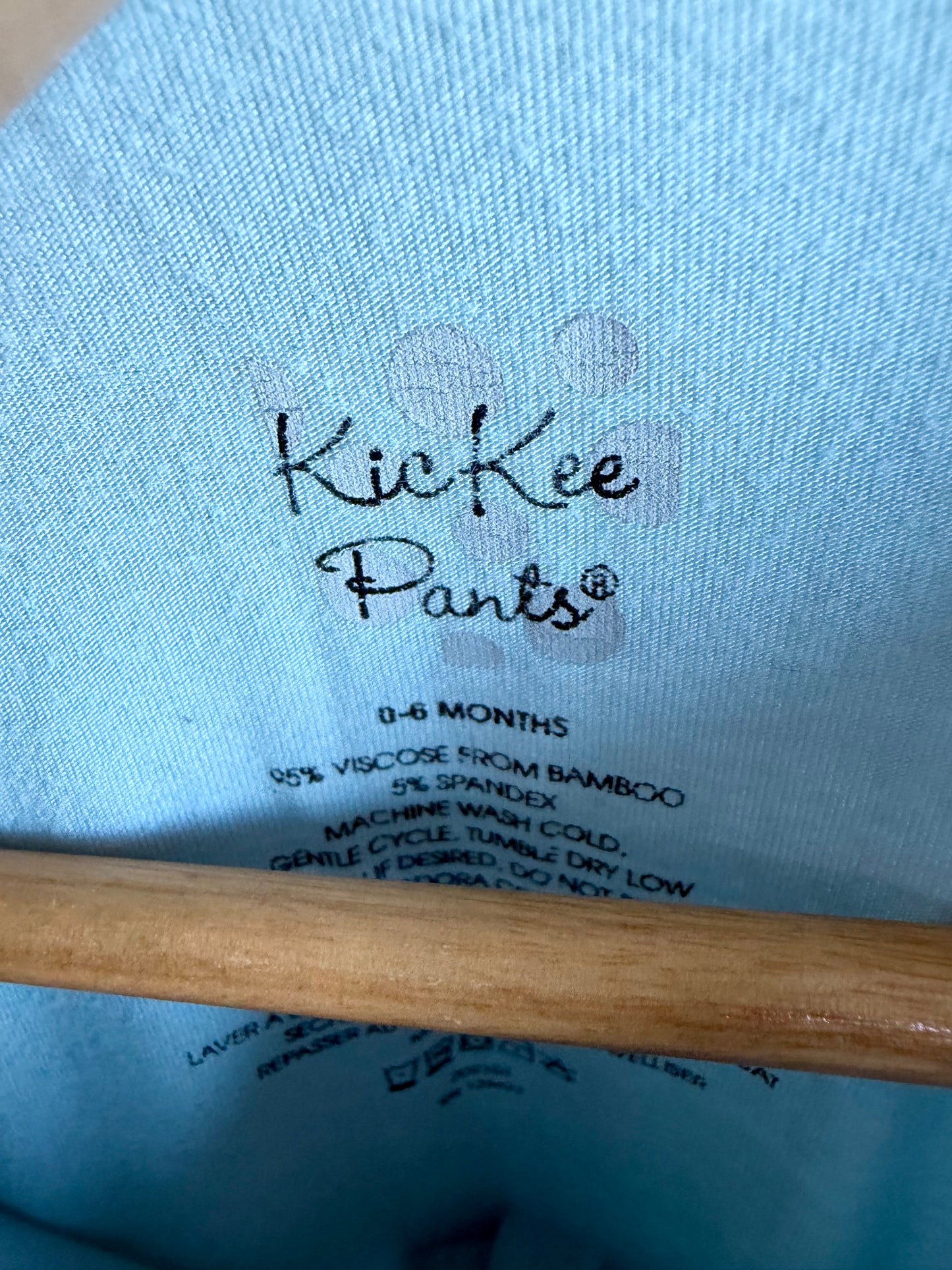 KicKee Pants Blue Bamboo Sleep Sack / 0-6m