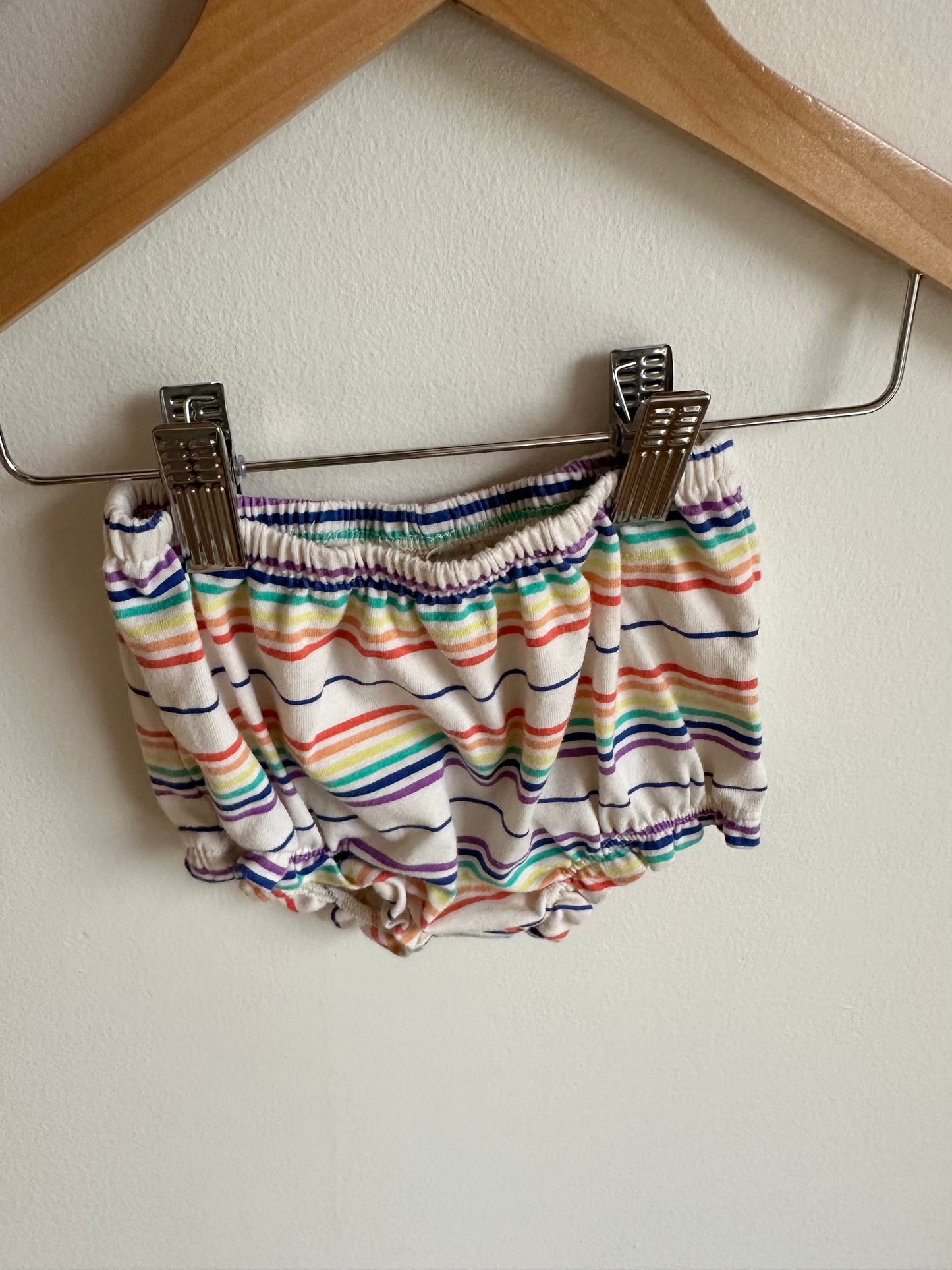 Love Open Back Tank + Striped Shorts Set / 12m