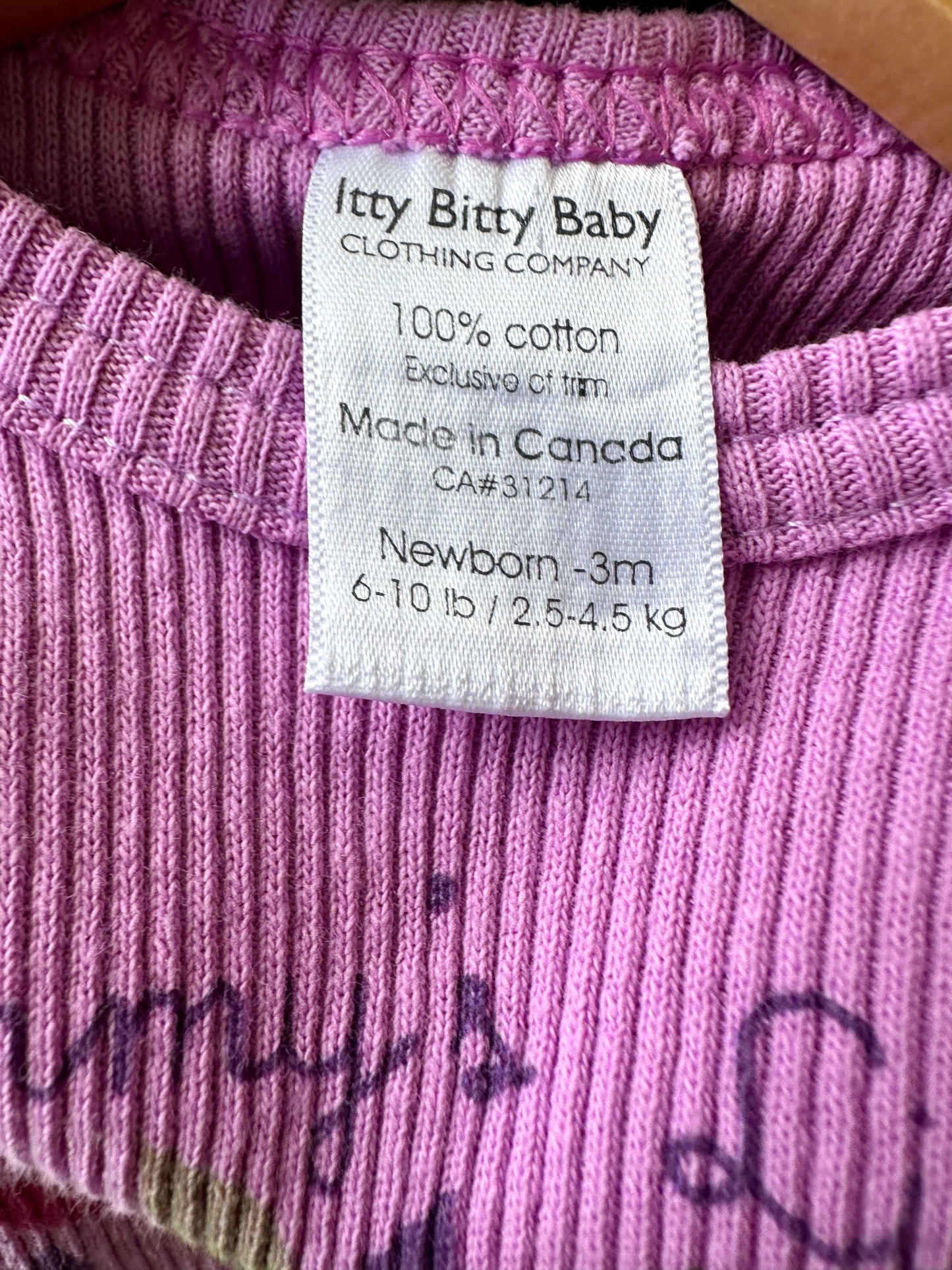 Made In Canada Tree Bodysuit / 0-3m