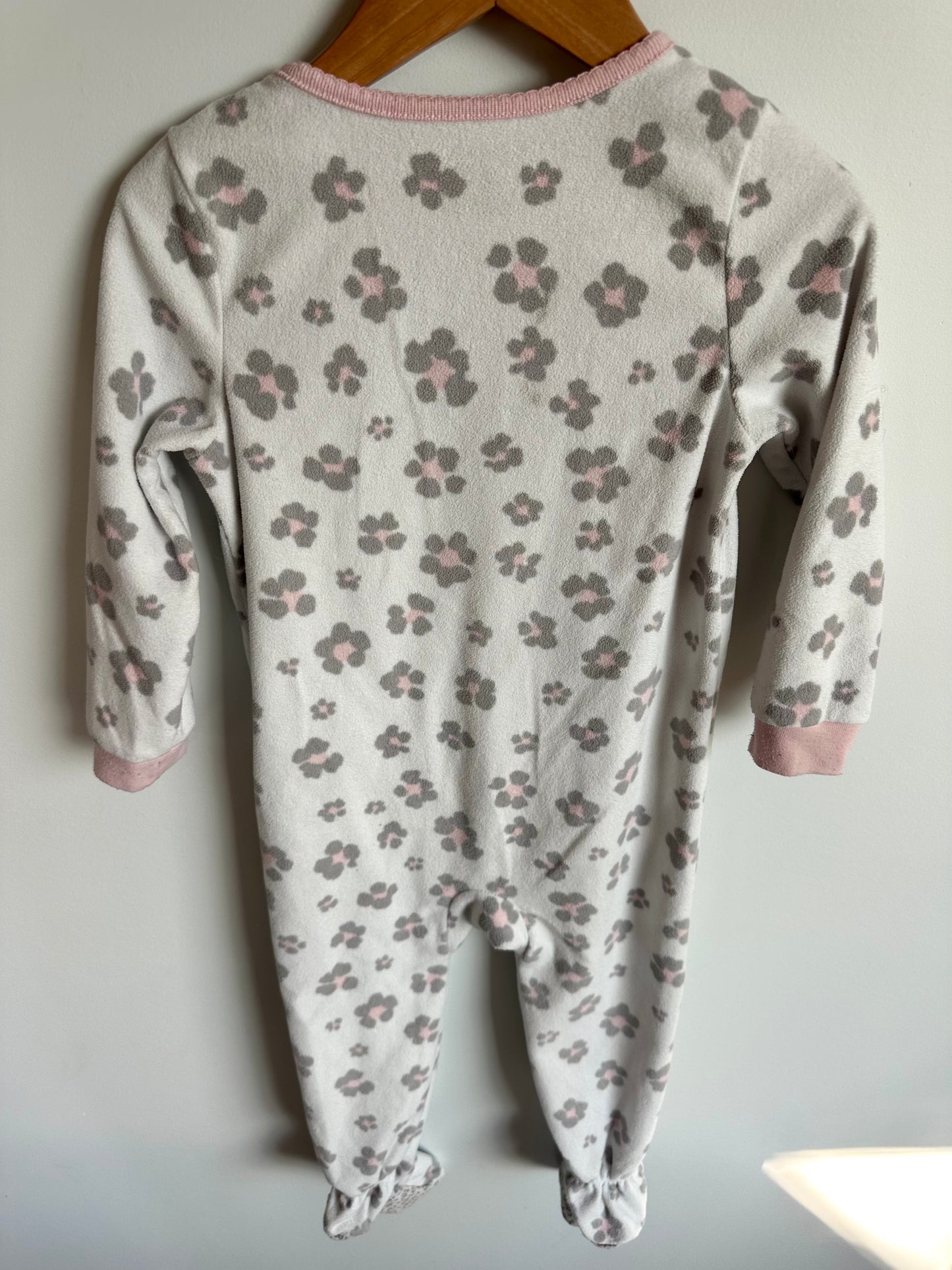 Spotted Fleece Sleeper / 3T