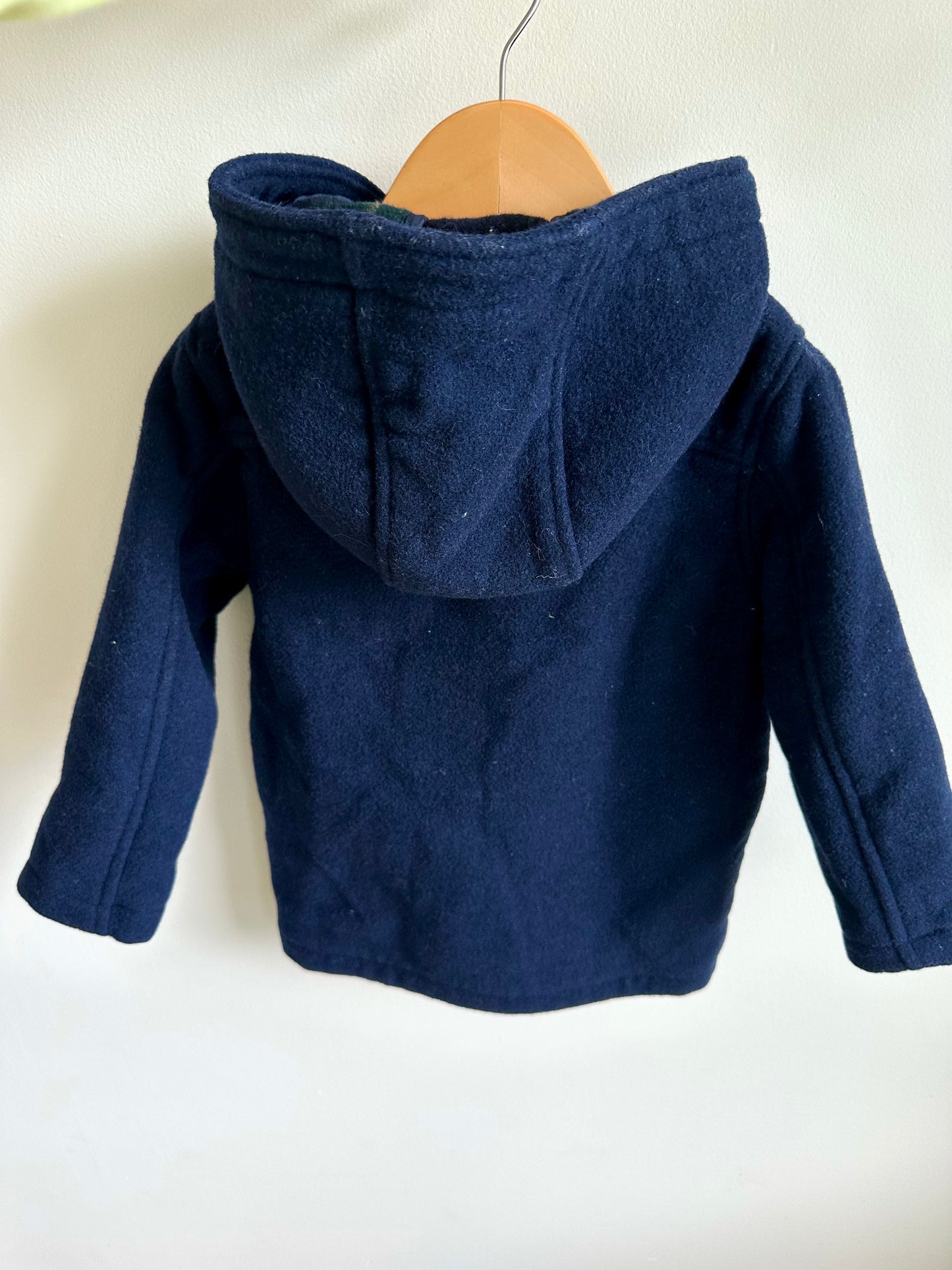 Blue Duffle Coat / 3T