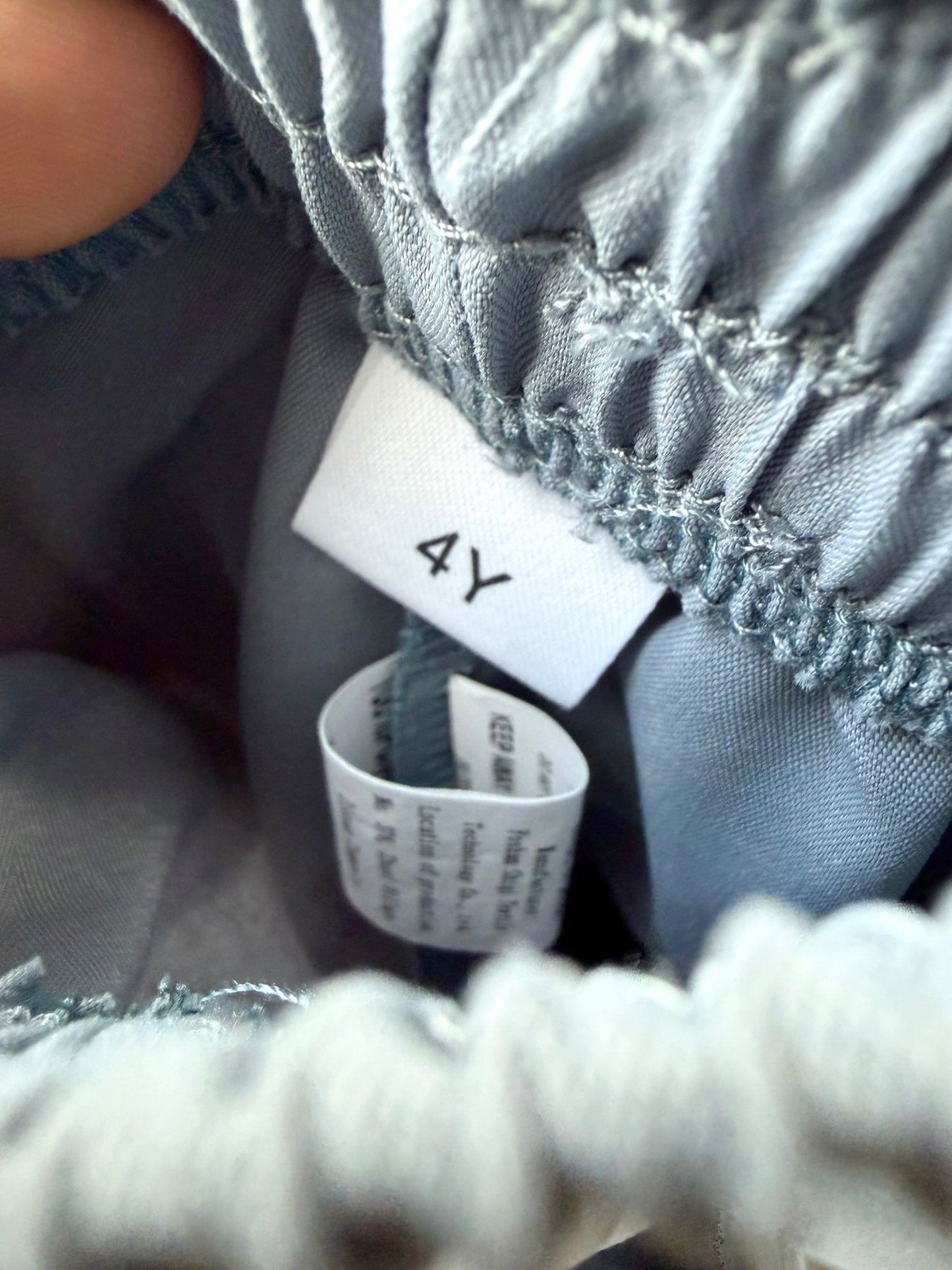 Grey Cargo Pants / 4T