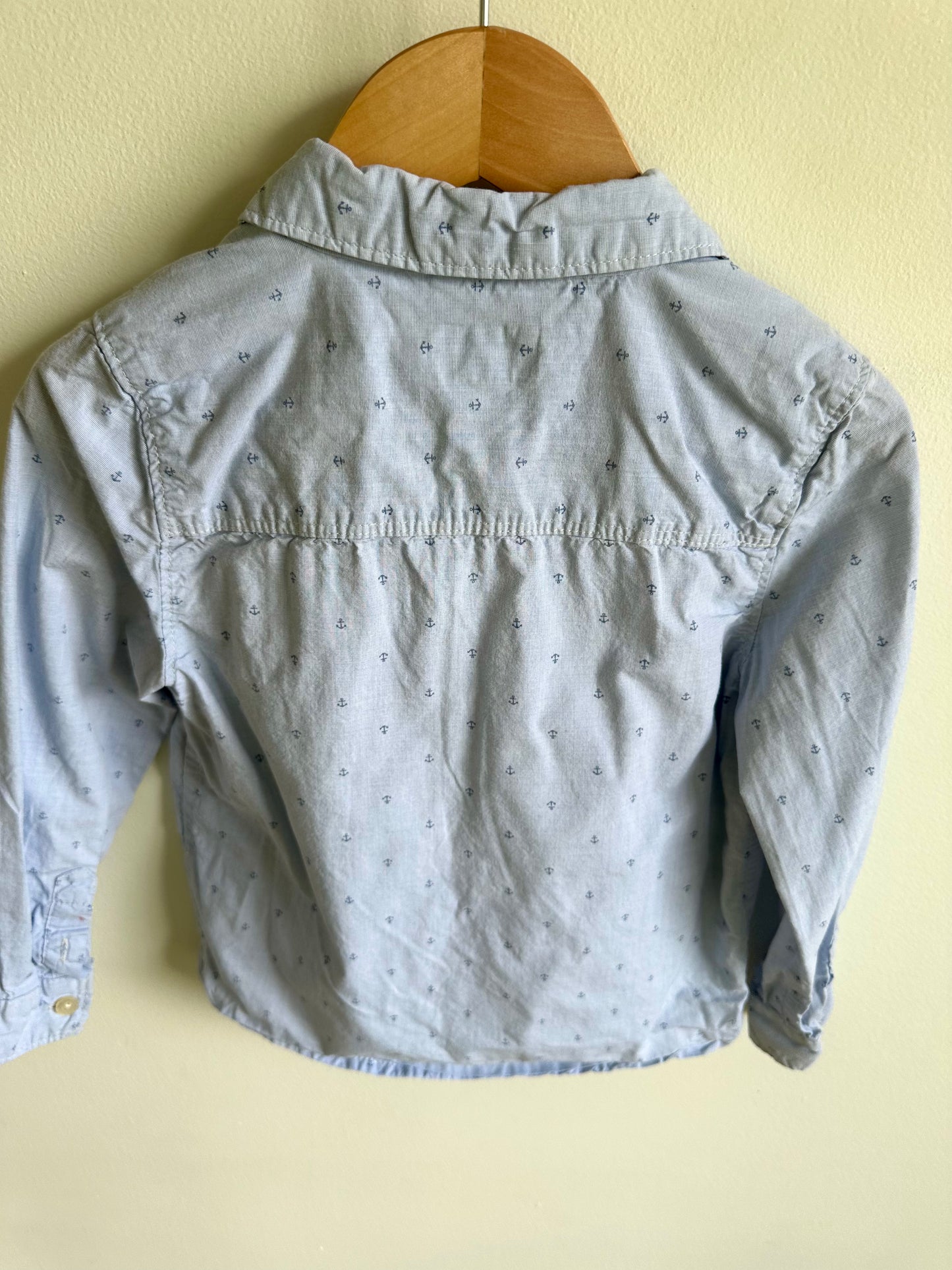 Anchor Button Up Top / 5 years