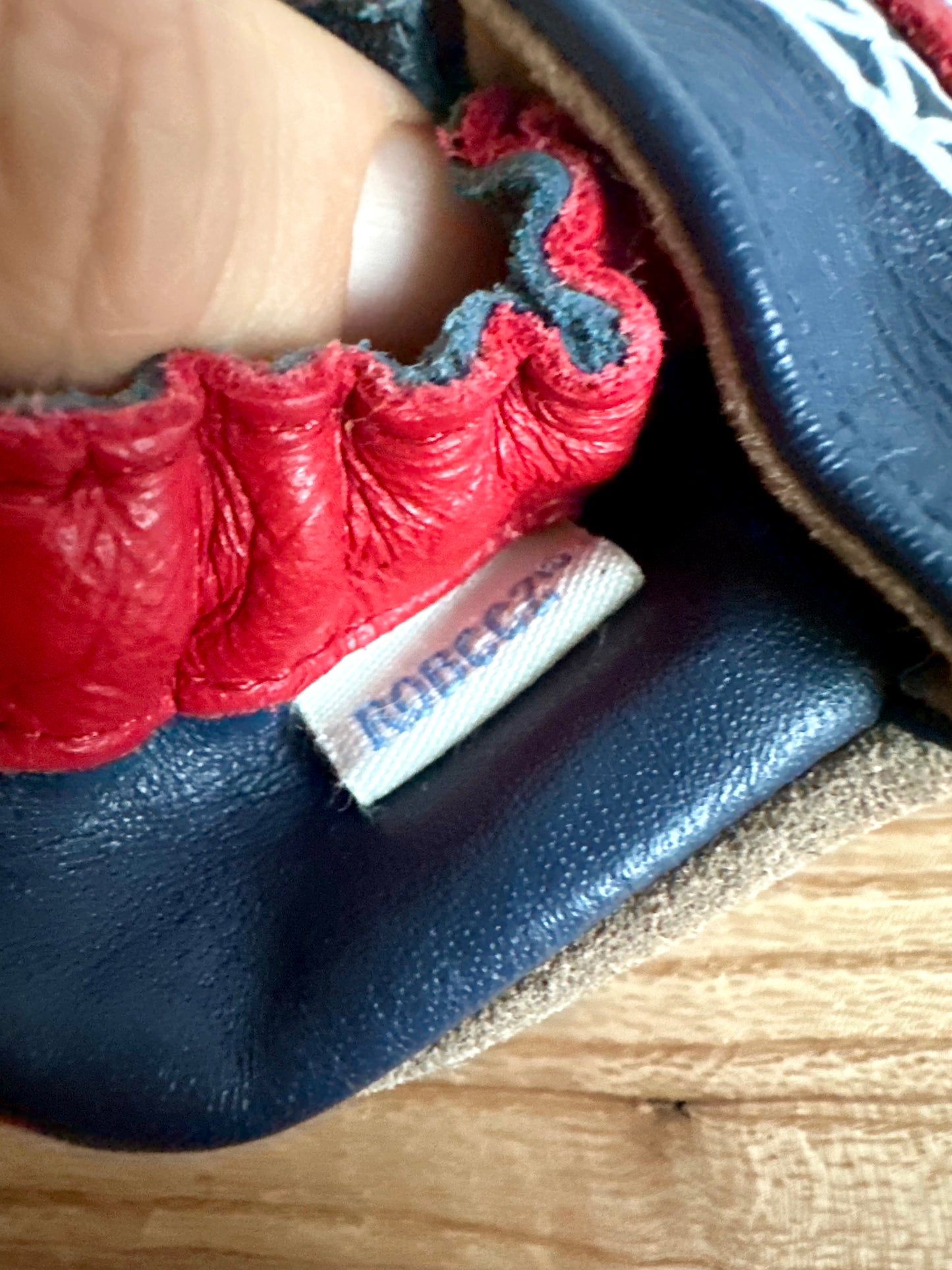 Firetruck Blue Soft Sole Shoes / 0-6m