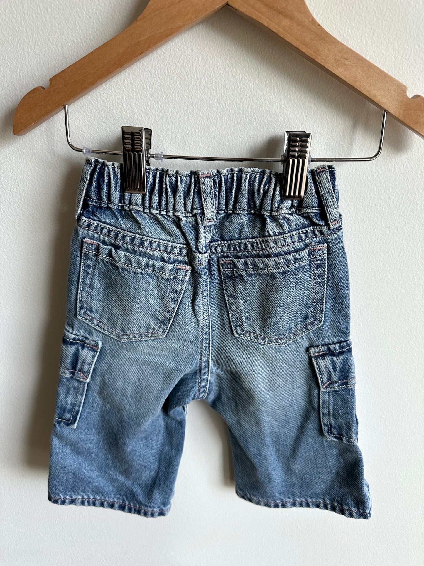 Gap Cargo Jeans with Adjustable Waist / 6-12m