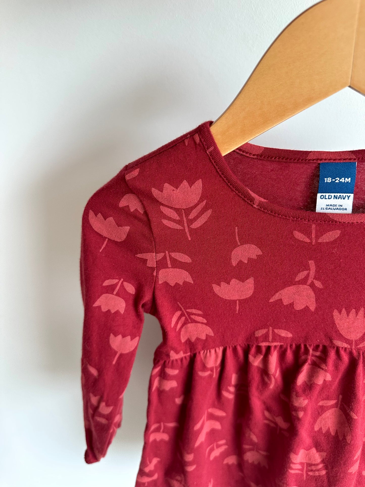 Tulip Red Dress (With Tags) / 18-24m
