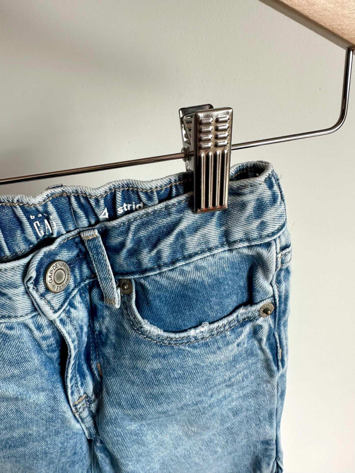 Gap Wide Leg Two Tone Jeans / 4T