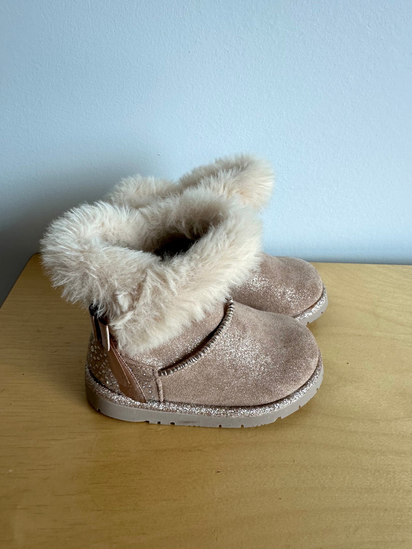 Sparkly Rhinestone Ankle Boots / Size 5 Toddler